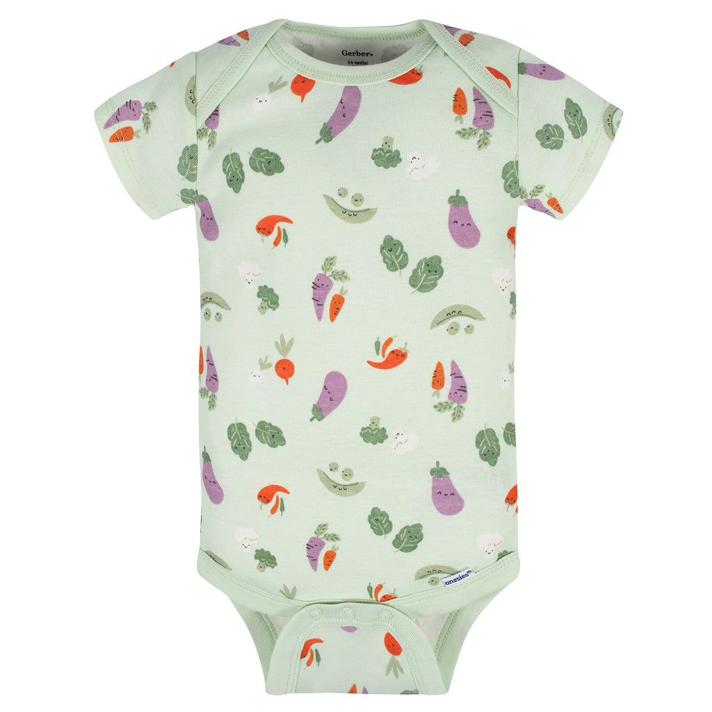 Gerber Baby Boys & Girls 8-Pack Short Sleeve Onesies Bodysuits