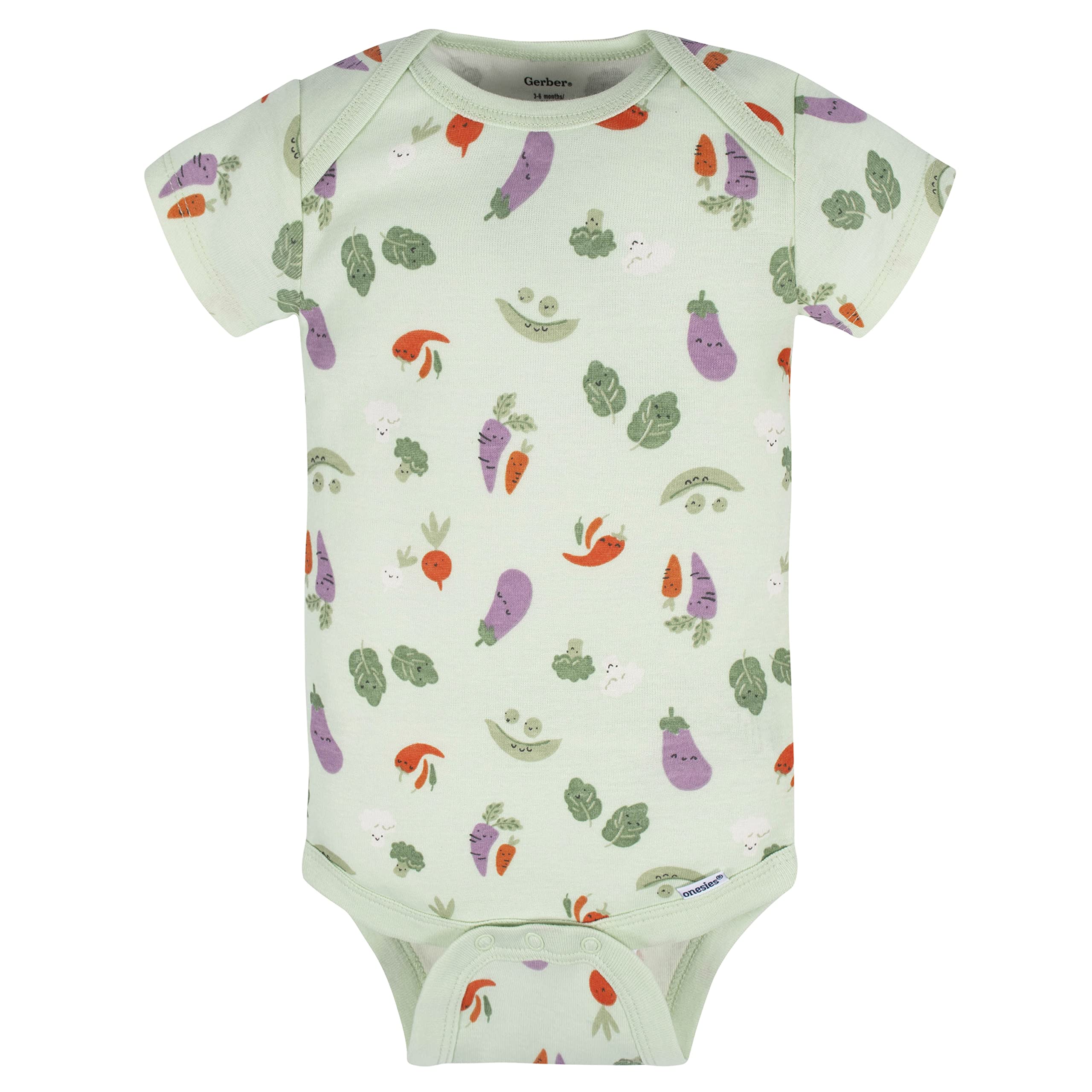 Gerber Baby Boys & Girls 8-Pack Short Sleeve Onesies Bodysuits