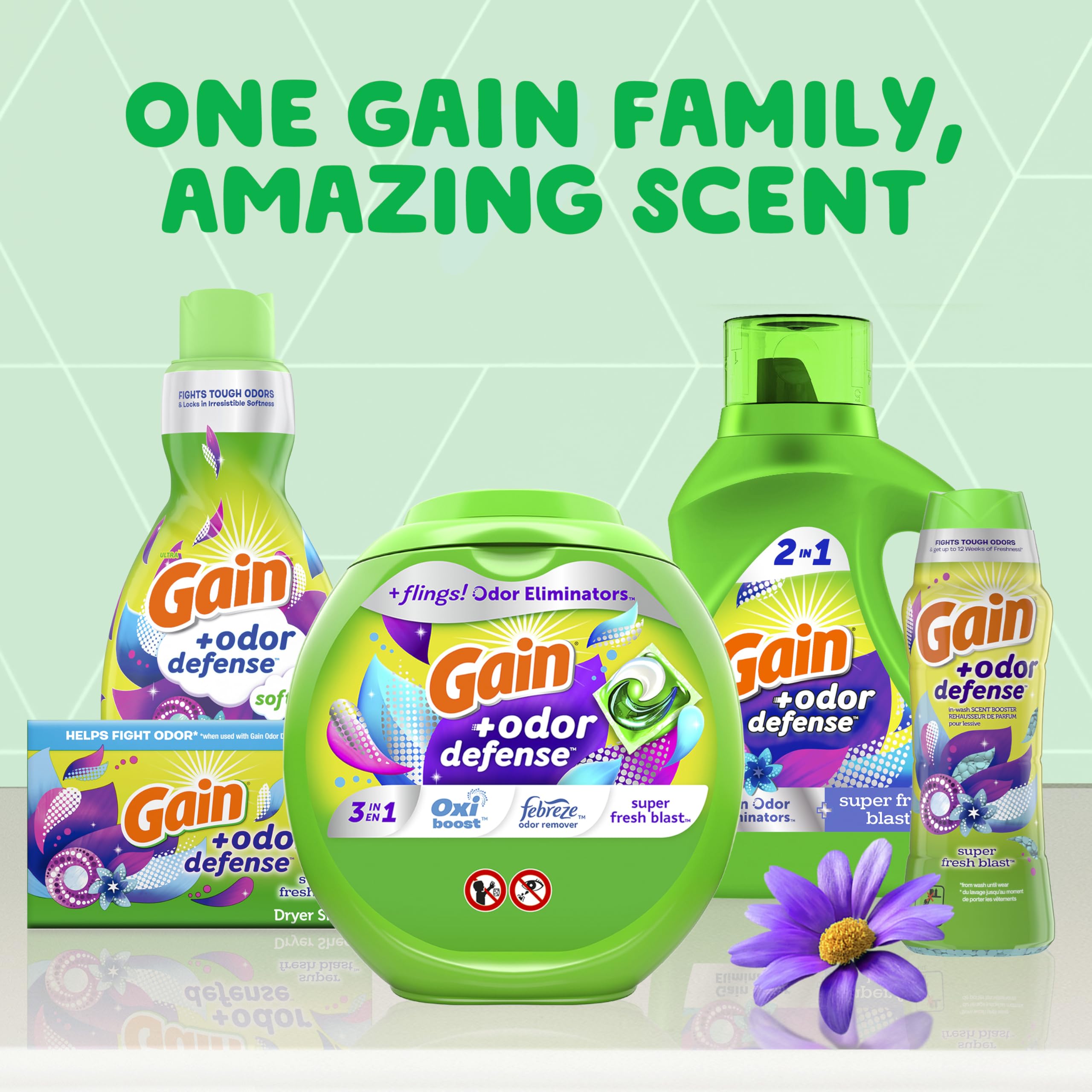 Gain Odor Defense Laundry Detergent
