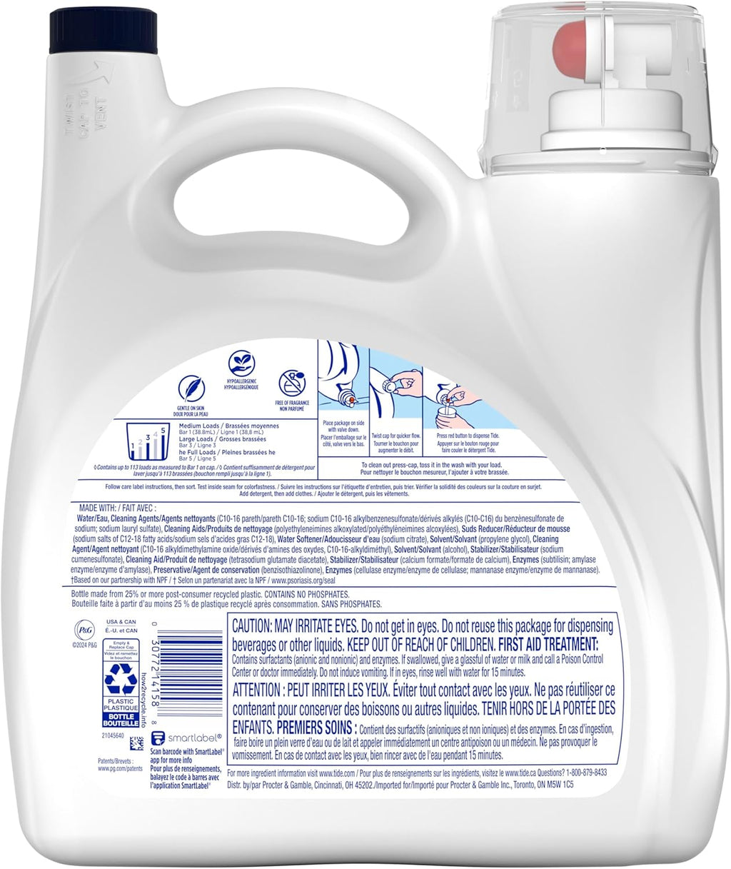 Tide Free & Gentle Laundry Detergent