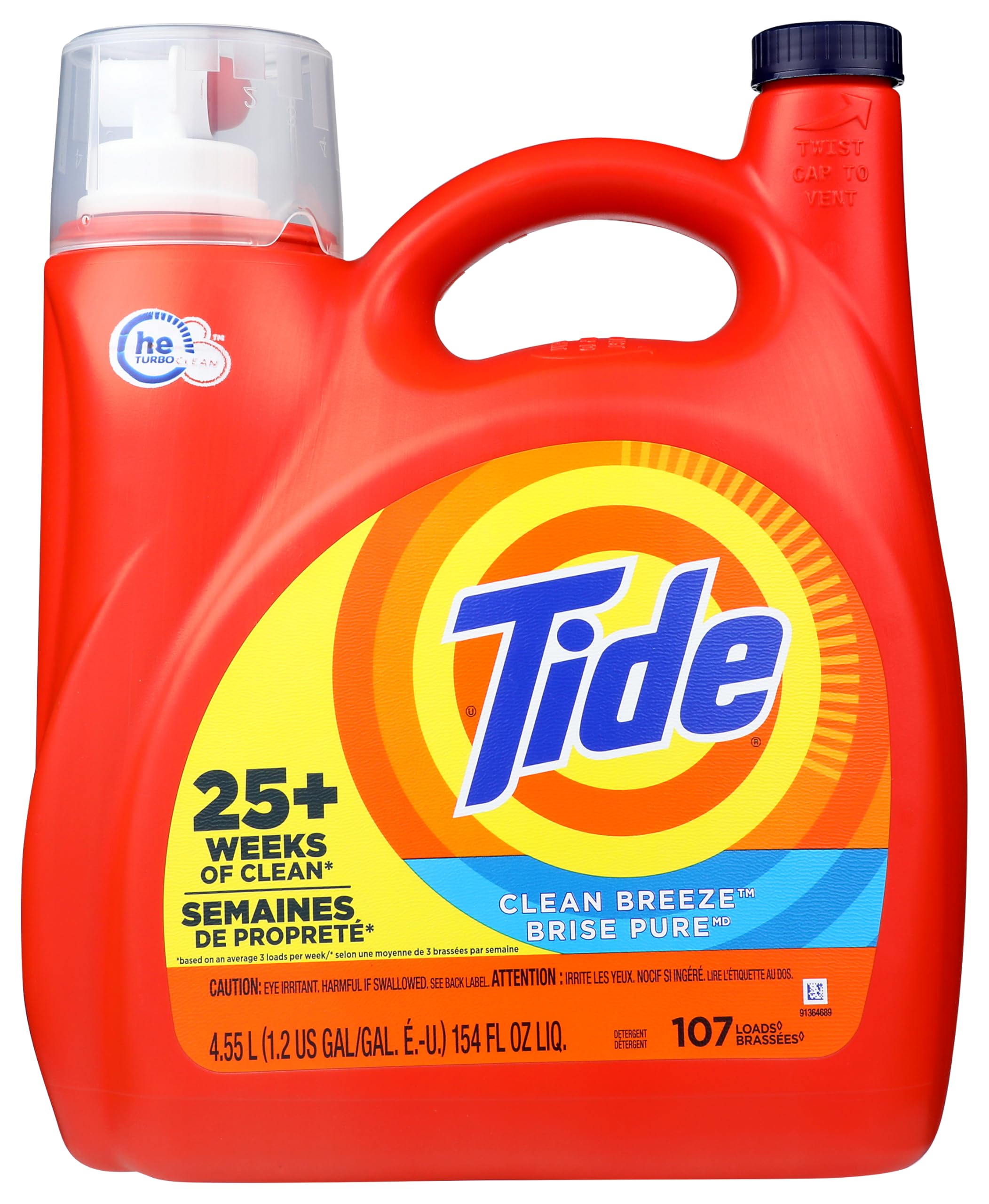 Tide Laundry Detergent – Original, 125oz