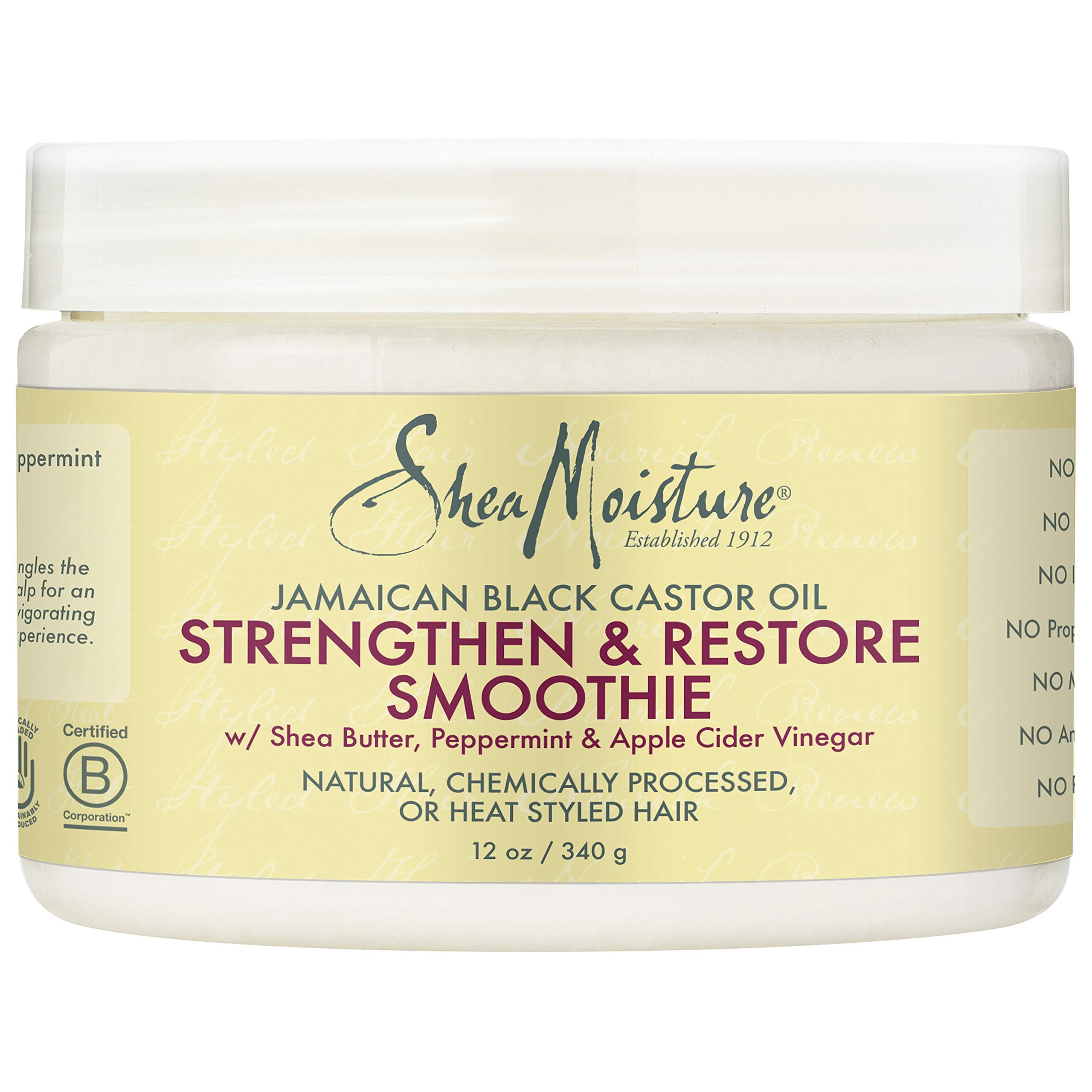 SheaMoisture Jamaican Black Castor Oil Smoothie – 11.5oz