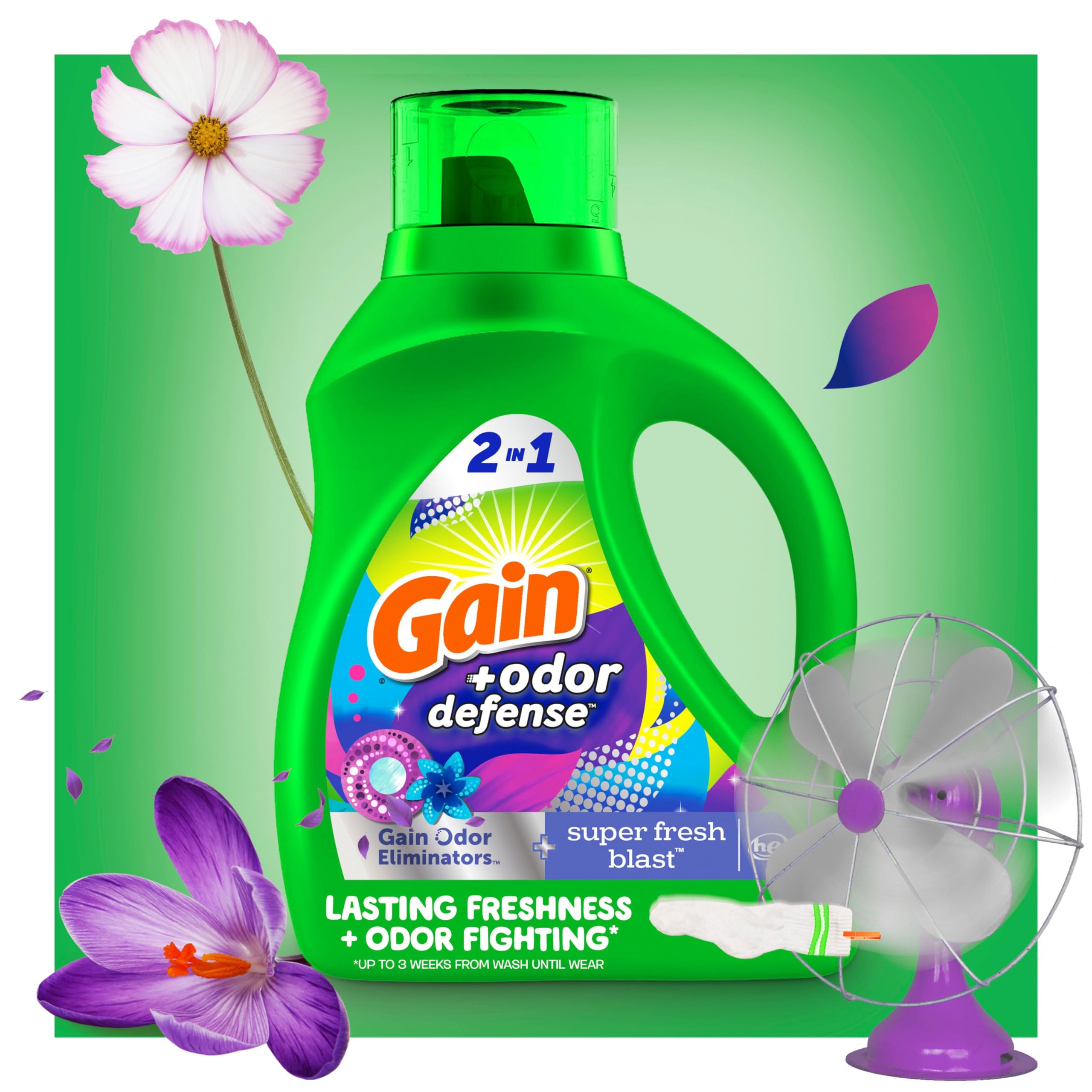 Gain Odor Defense Laundry Detergent