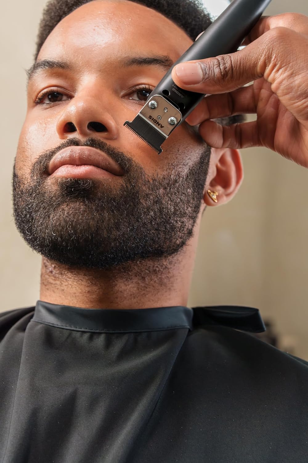 Andis 562888 Slimline Pro II Cordless Beard & Hair Trimmer, 4-Combs, Black