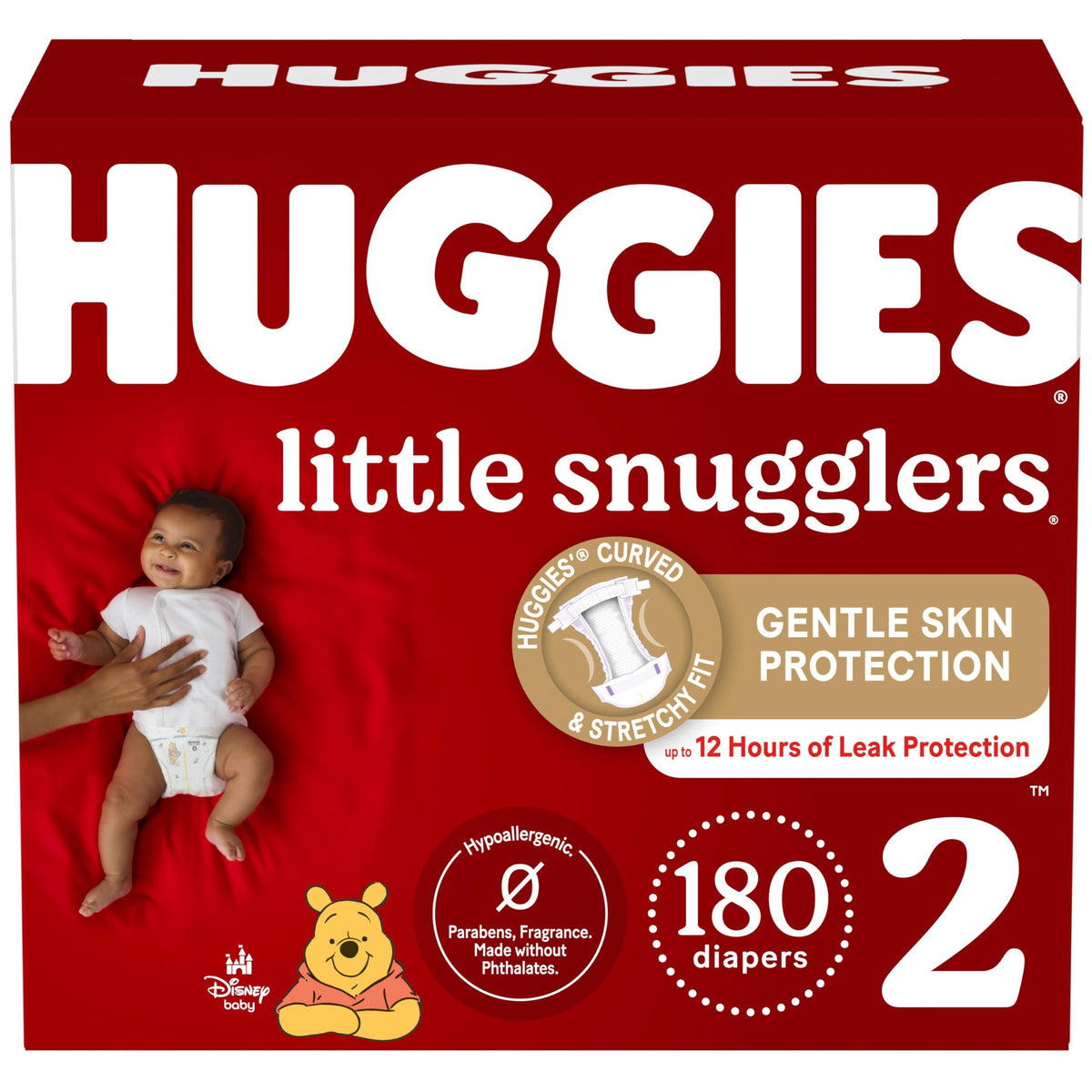 Huggies Little Snugglers Newborn Diapers, 31 Count