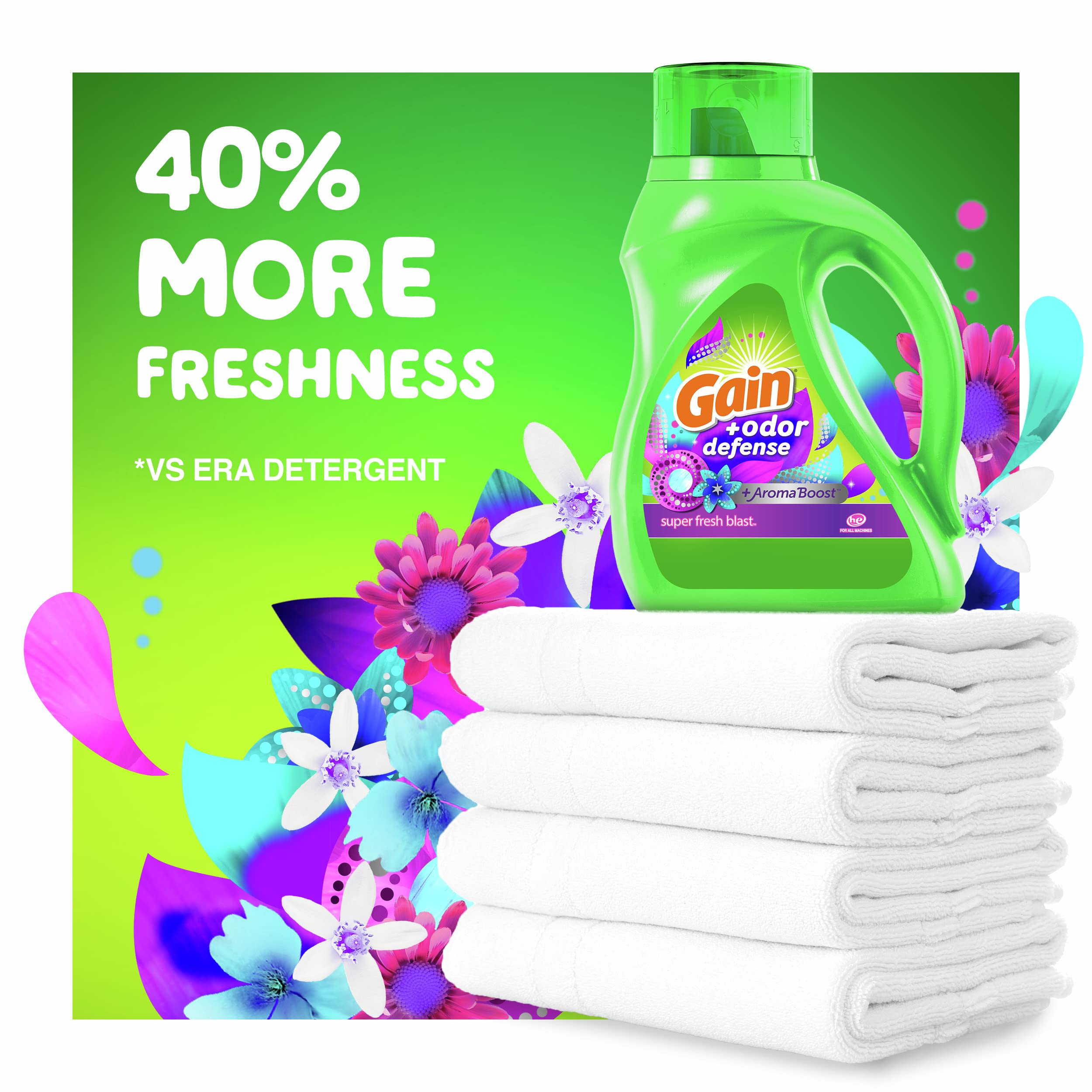 Gain Odor Defense Laundry Detergent