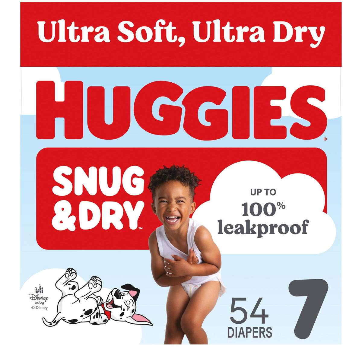 Huggies Snug & Dry Diapers Size 1, 44 Count