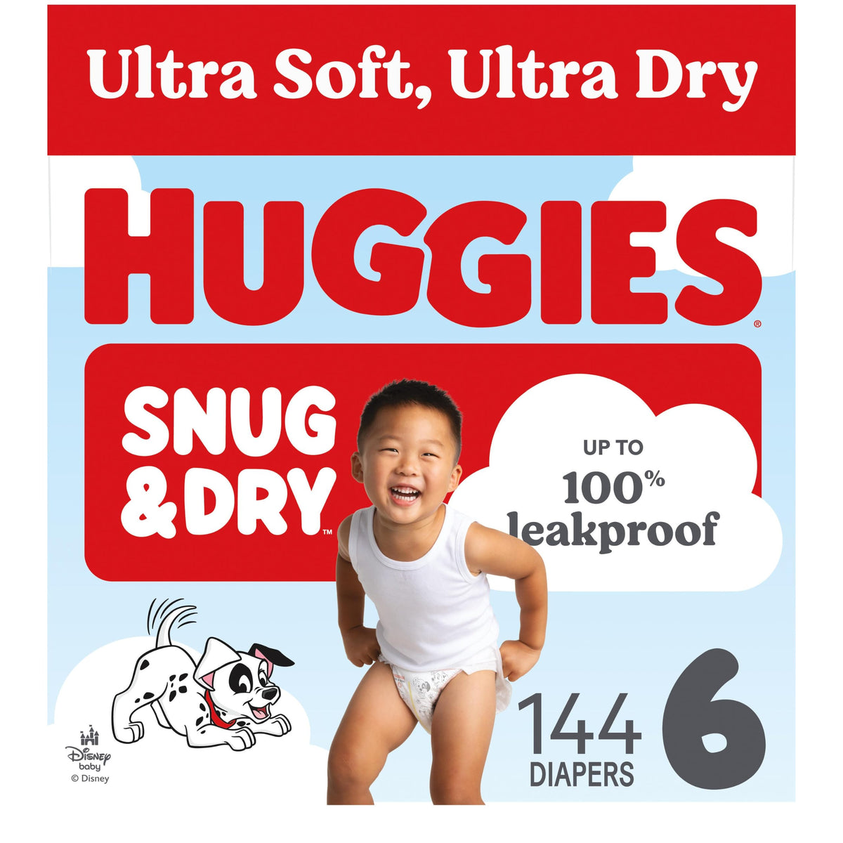 Huggies Snug & Dry Diapers Size 1, 44 Count