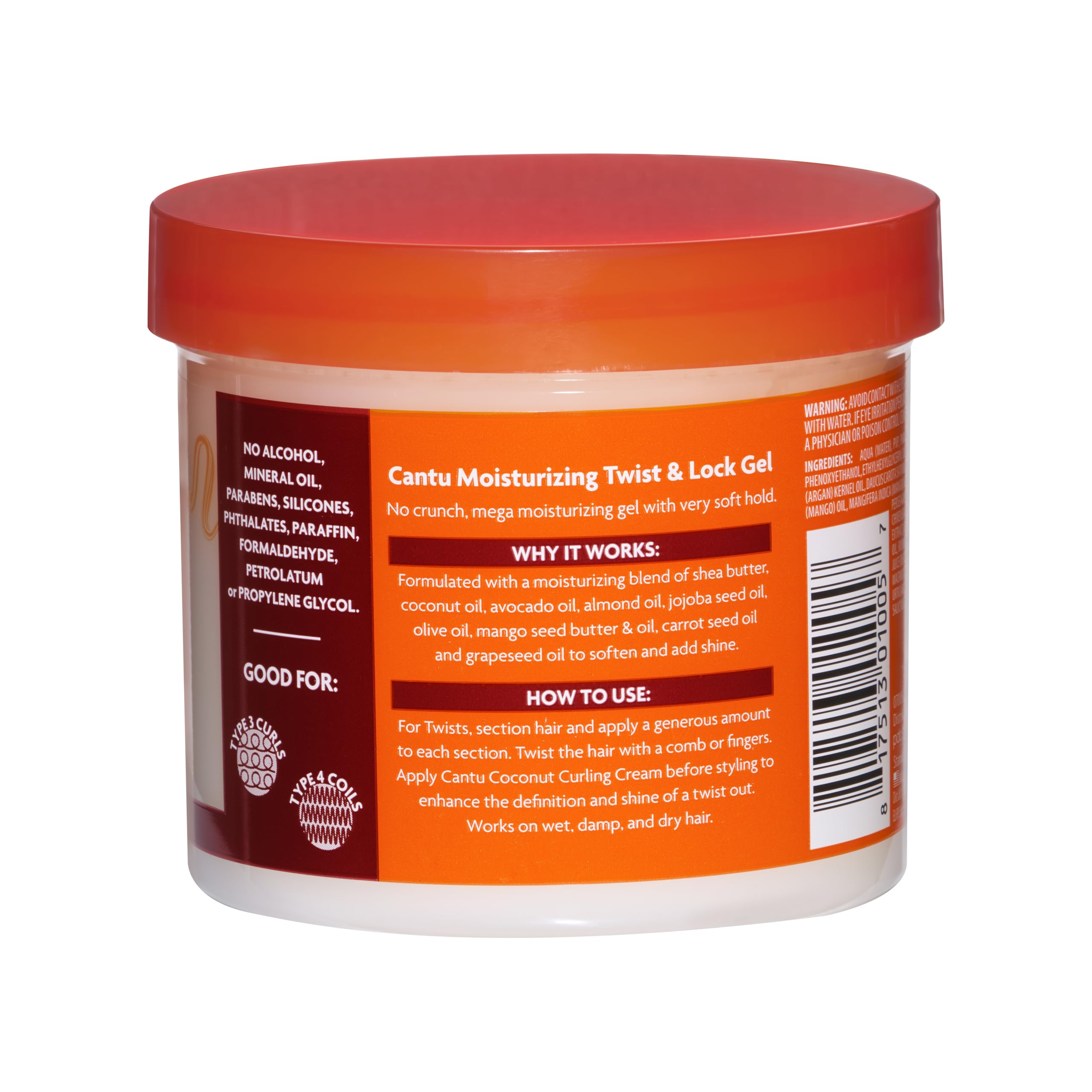 Cantu Twist & Lock Gel – 13oz