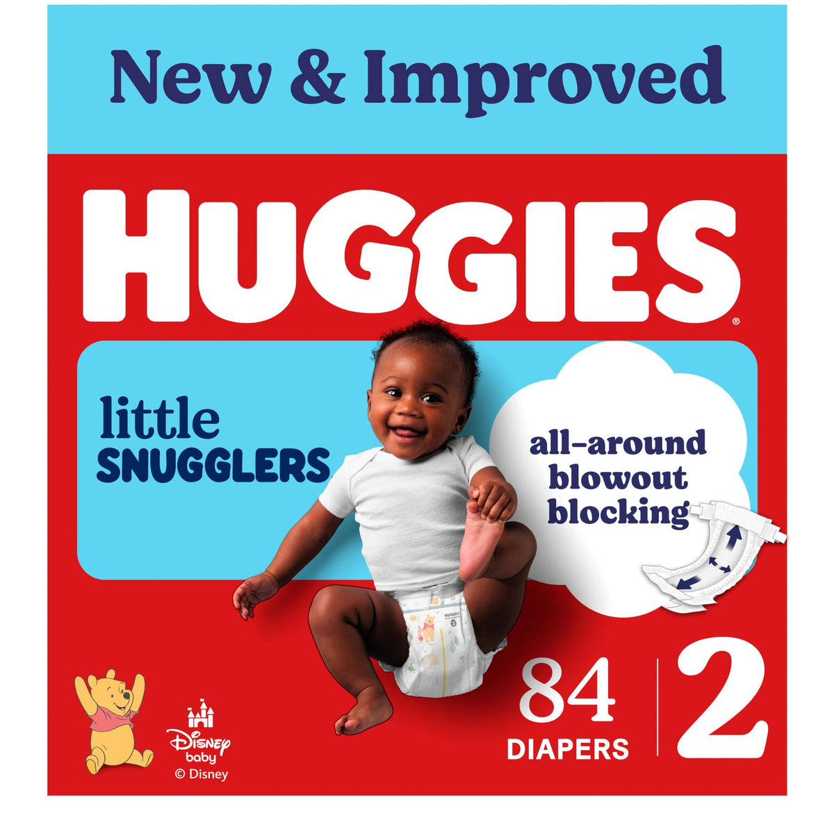 Huggies Little Snugglers Newborn Diapers, 31 Count