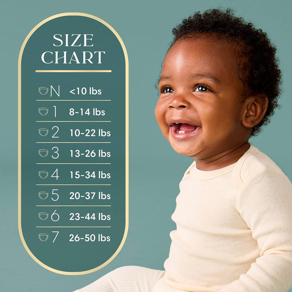 Pampers Amore, Size 4 (15-34 lbs), 150 Count, Our Best Diaper – Hypoallergenic & Fragrance Free, Up to 100% Leakproof, Soft as Cashmere