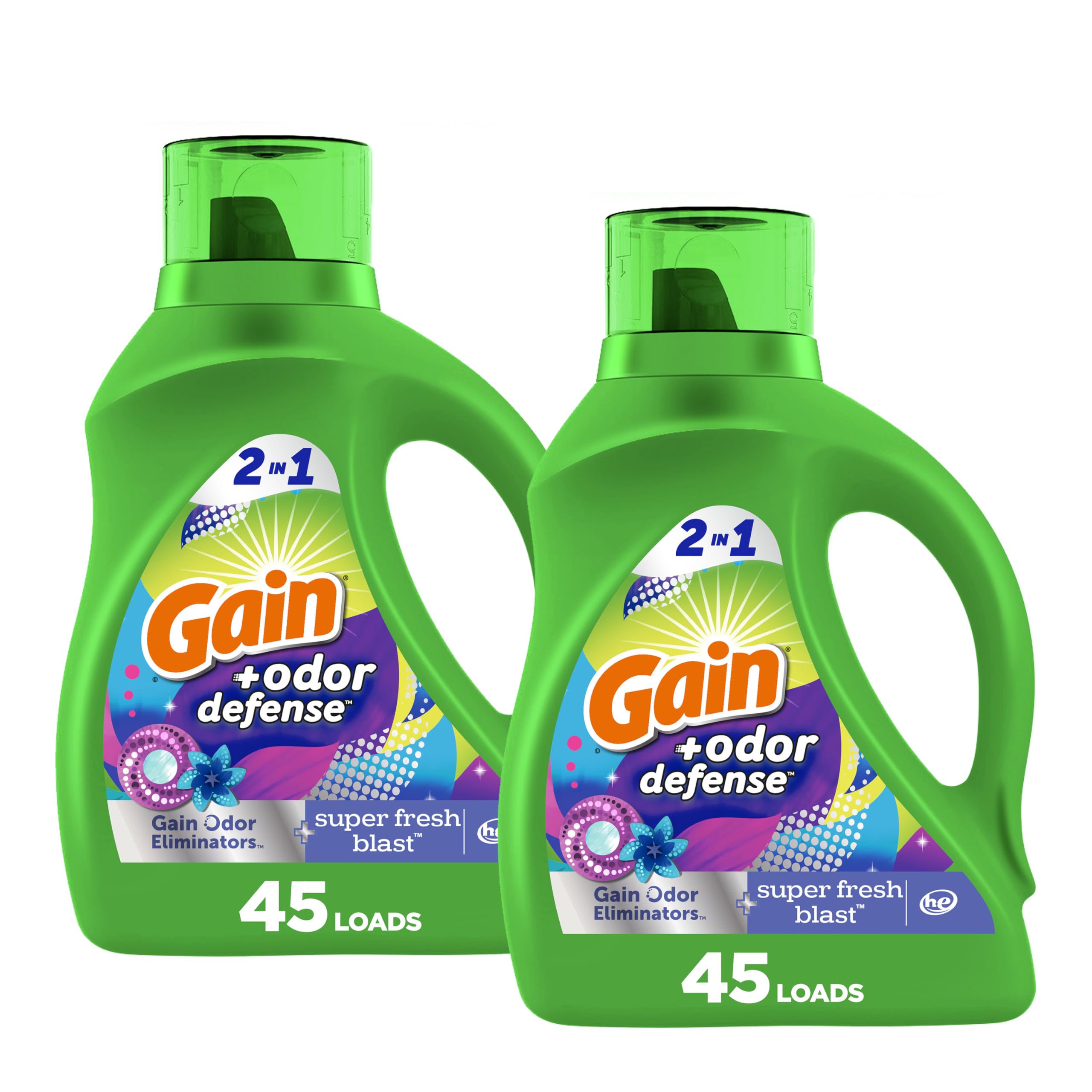 Gain Odor Defense Laundry Detergent