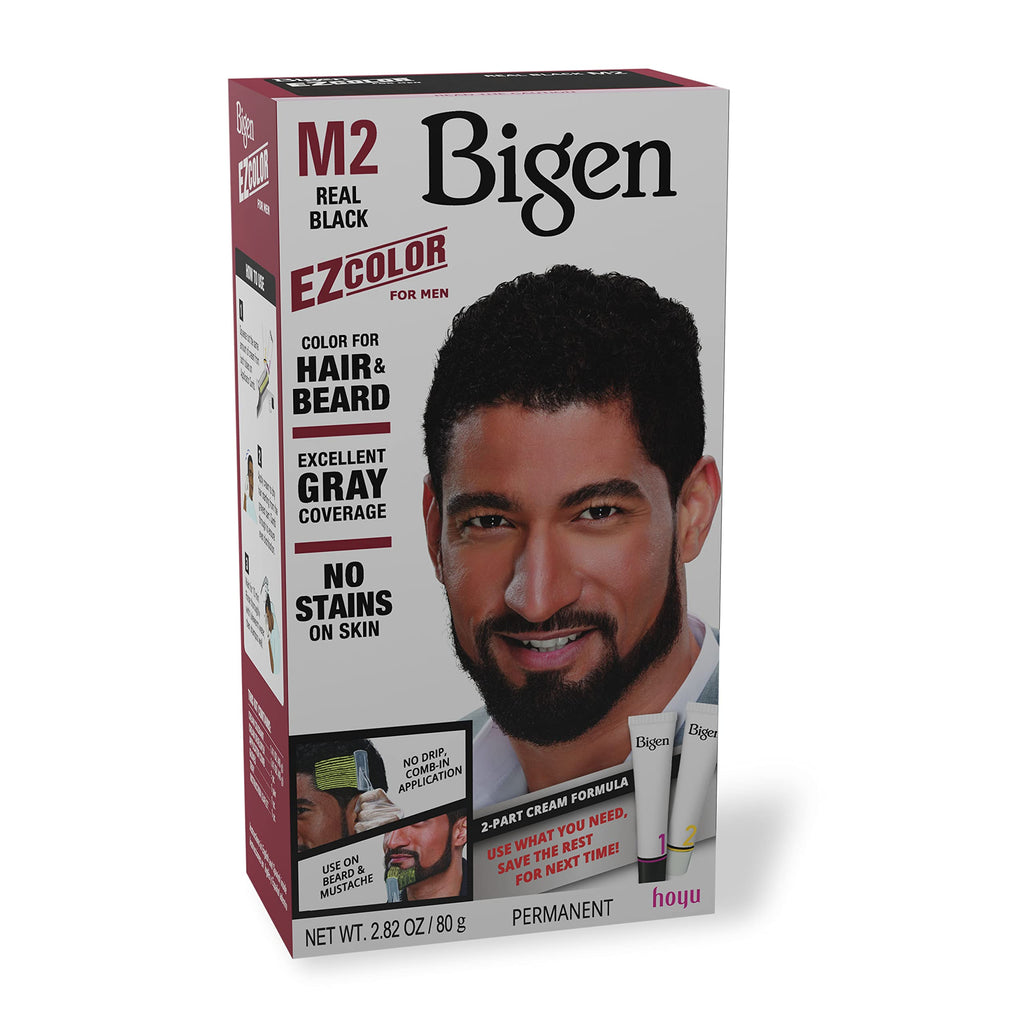 M1 Bigen EZ Color for Men Jet Black - 3 Pack
