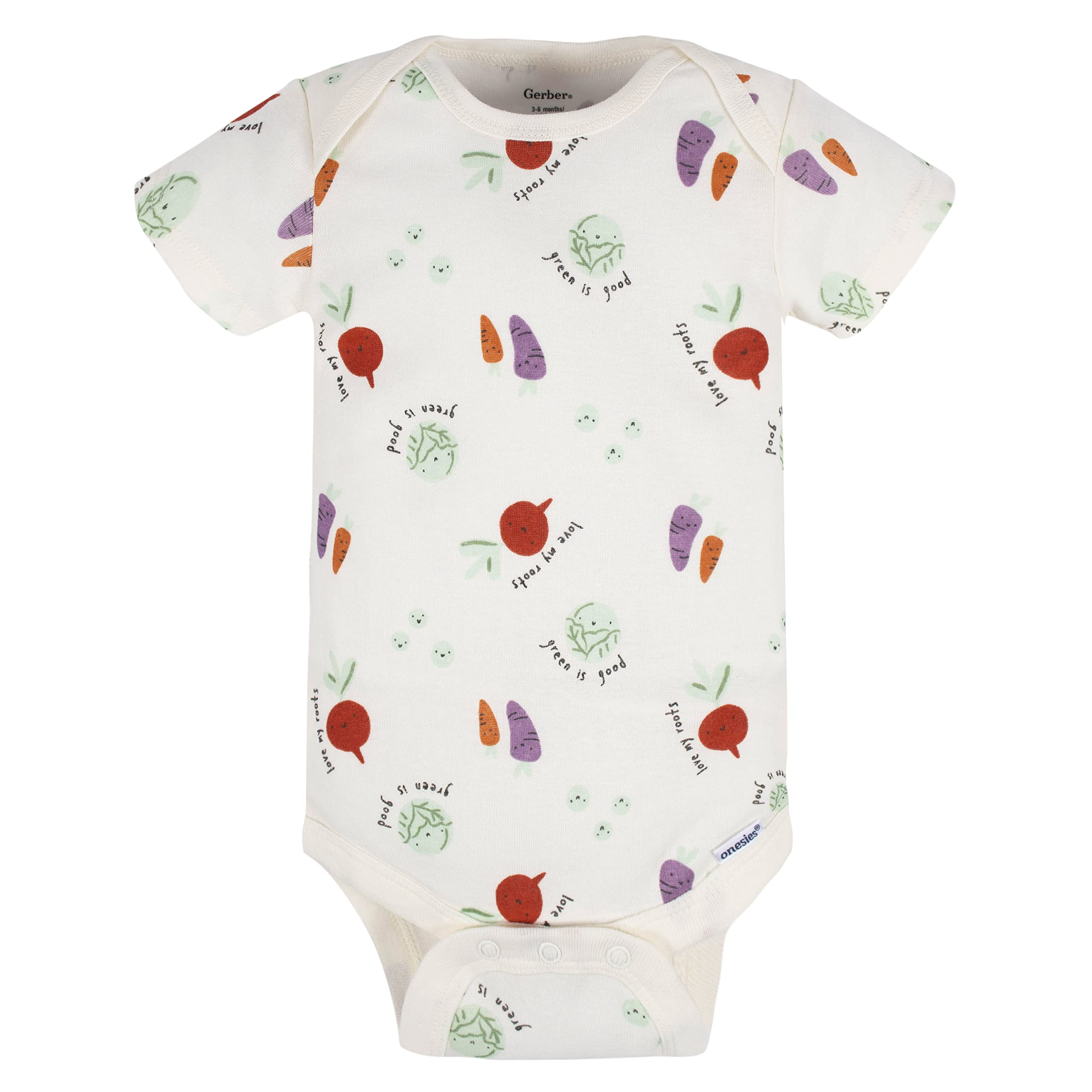 Gerber Baby Boys & Girls 8-Pack Short Sleeve Onesies Bodysuits