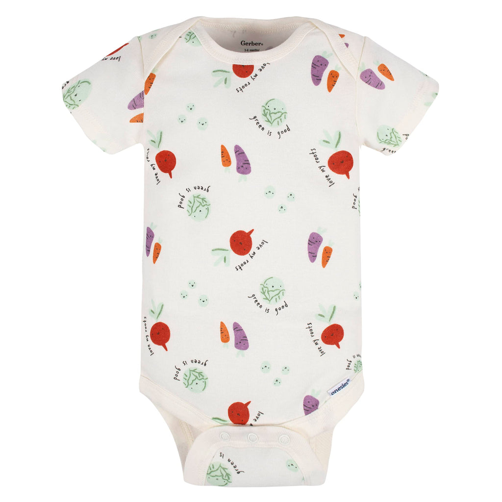 Gerber Baby Boys & Girls 8-Pack Short Sleeve Onesies Bodysuits