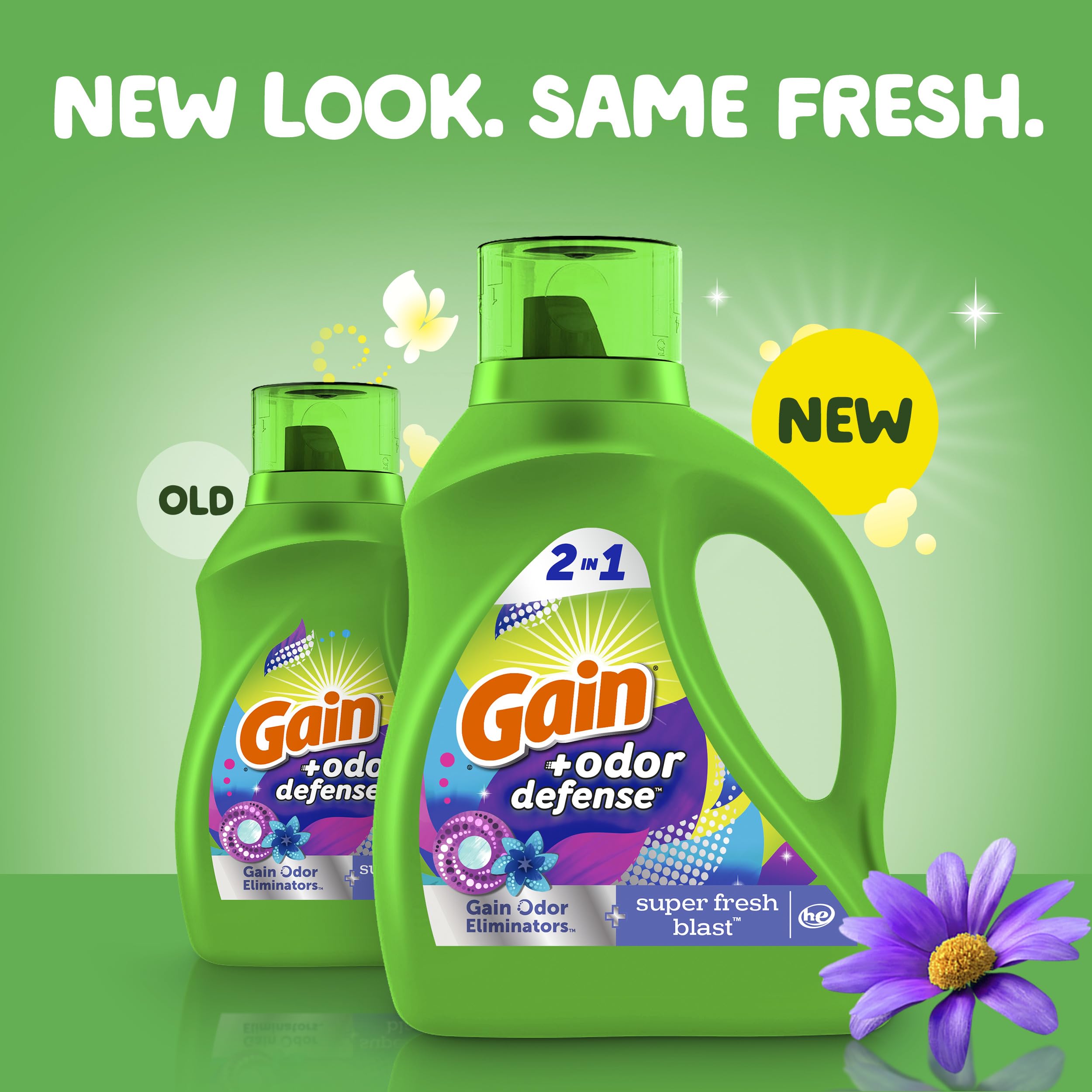 Gain Odor Defense Laundry Detergent