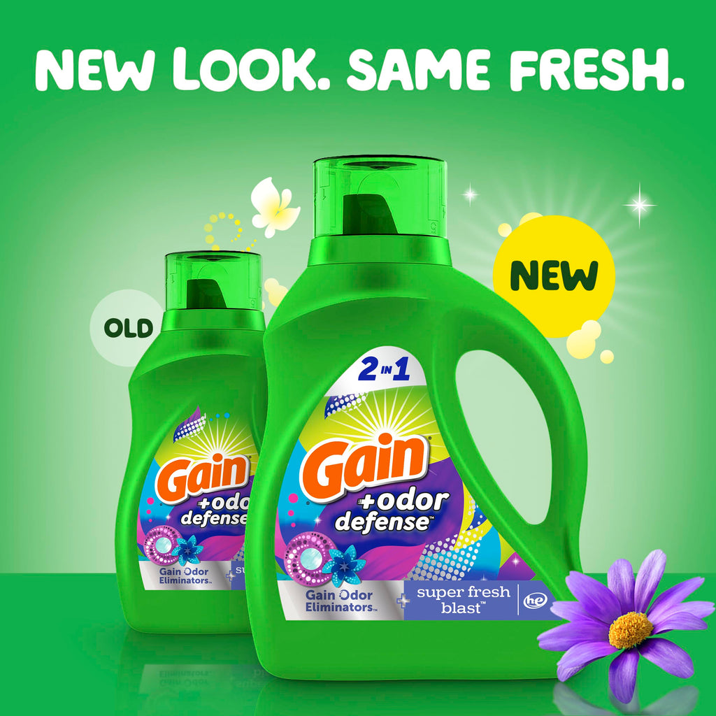Gain Odor Defense Laundry Detergent