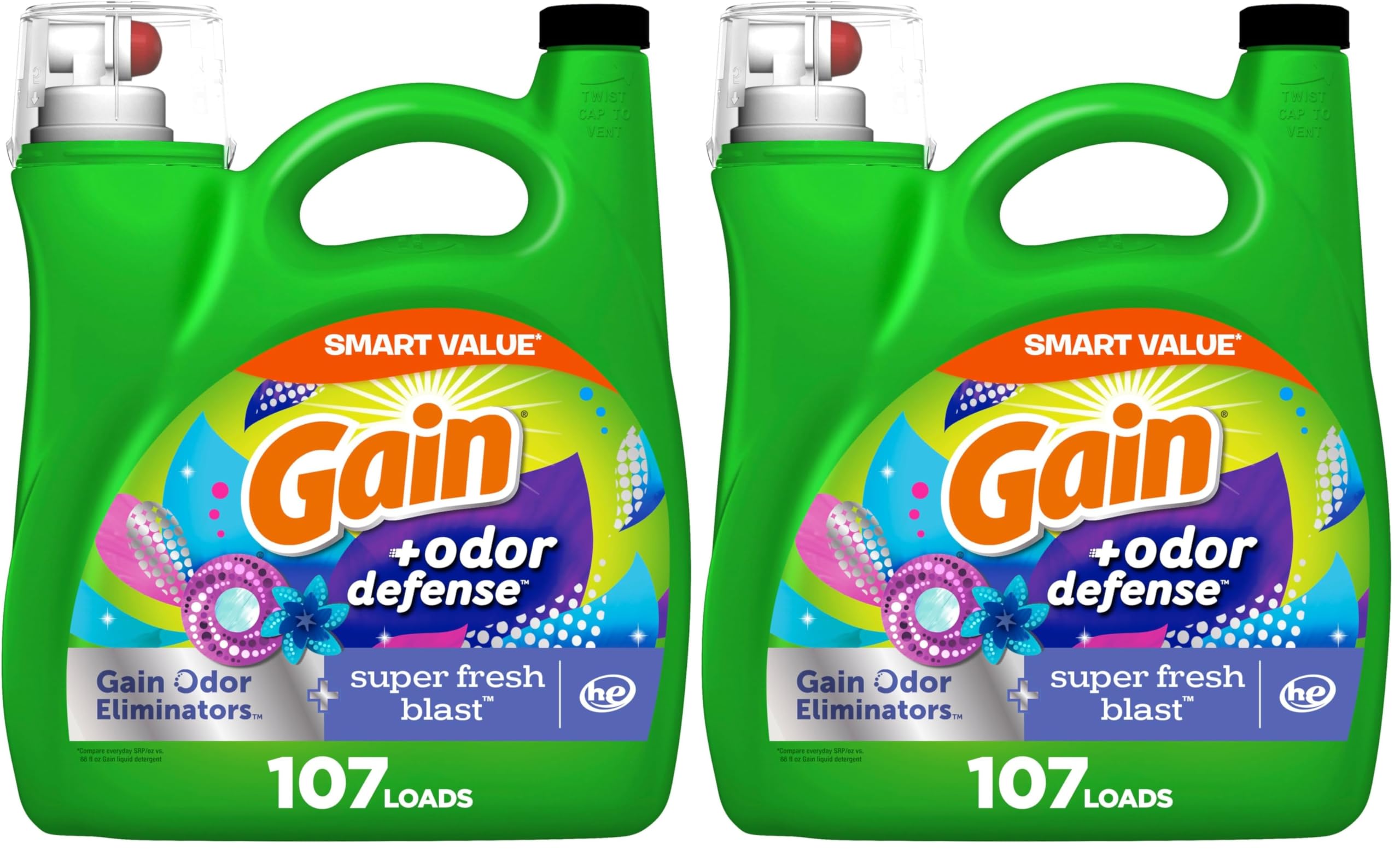 Gain Odor Defense Laundry Detergent