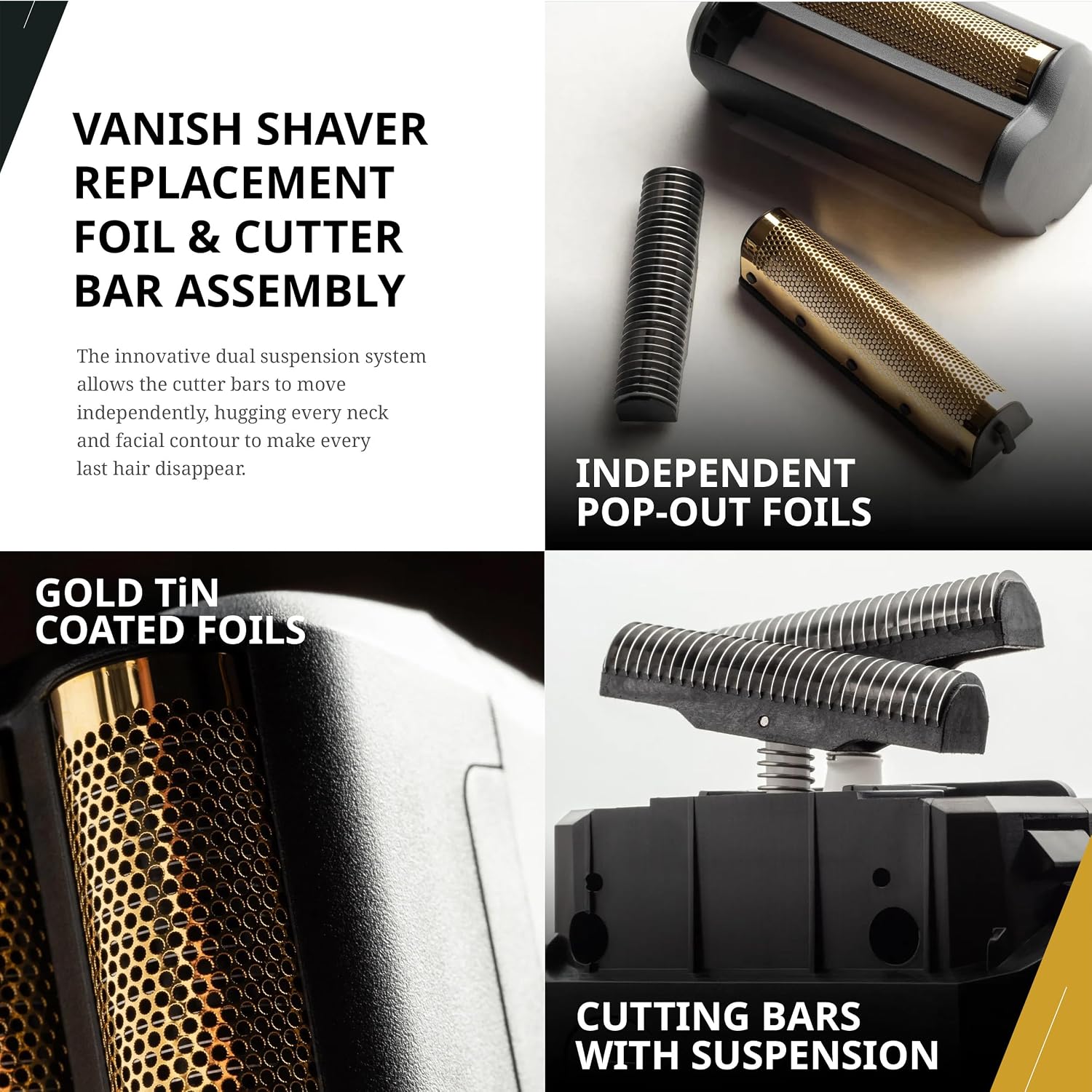 Wahl Professional 5 Star Vanish Cordless Foil Shaver, Model 08173-700