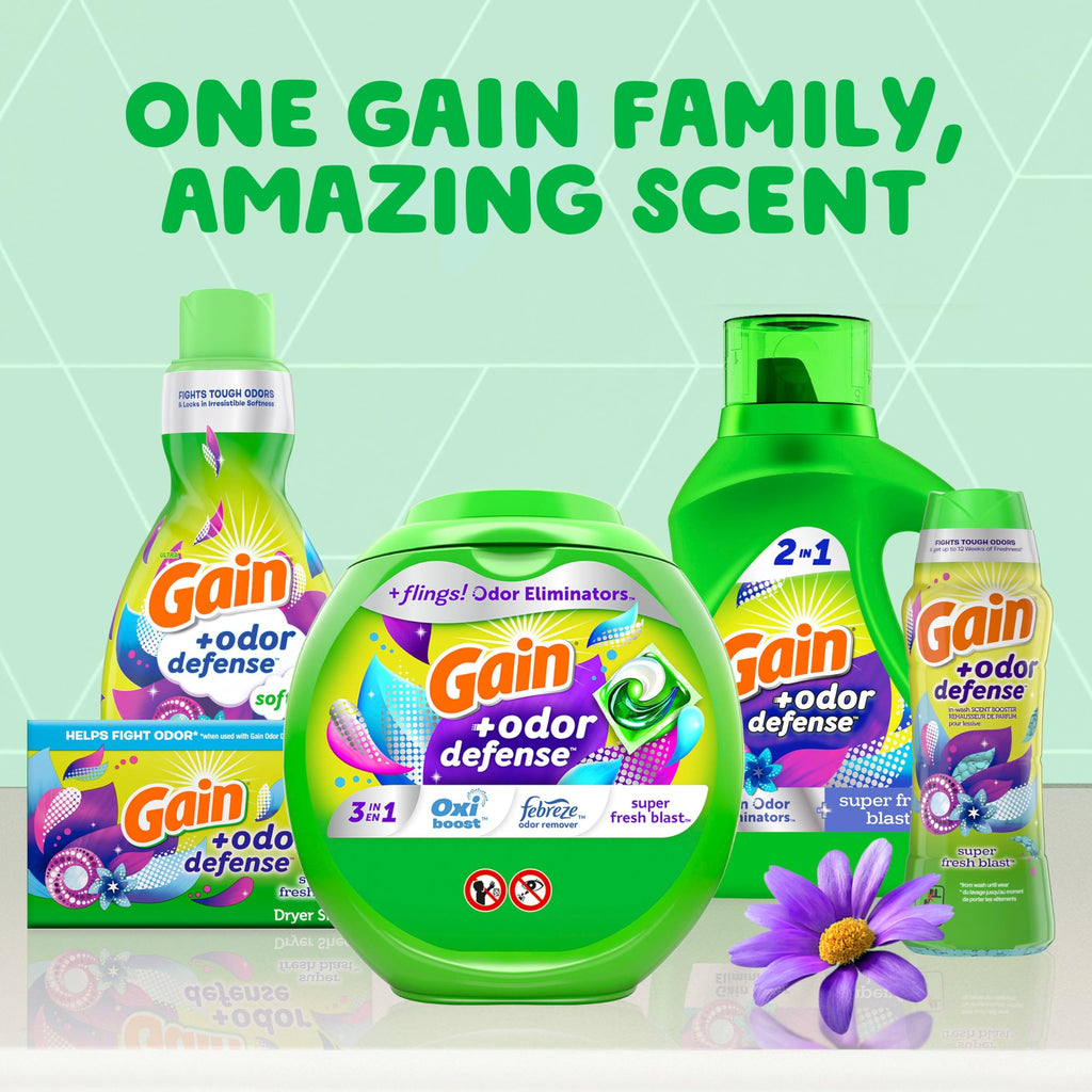 Gain Odor Defense Laundry Detergent