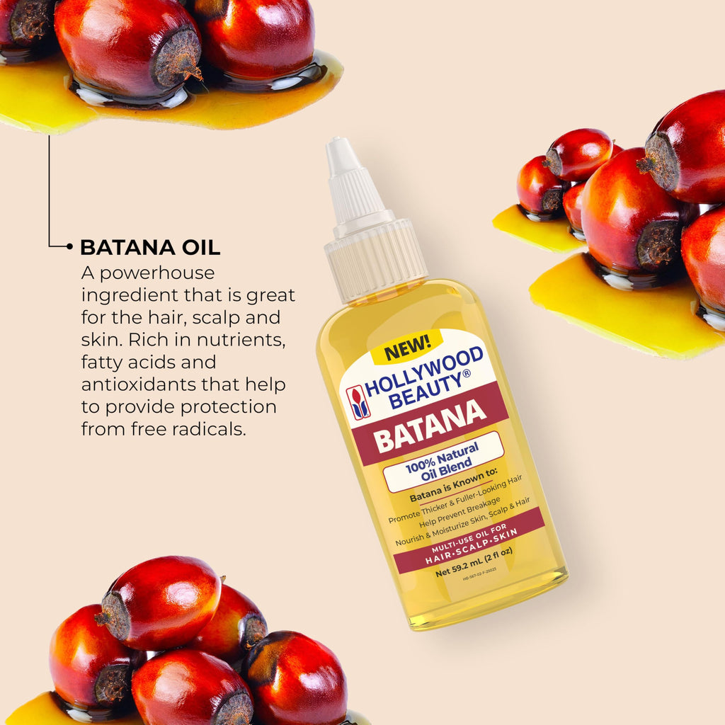 Hollywood Beauty Batana Oil, 2oz