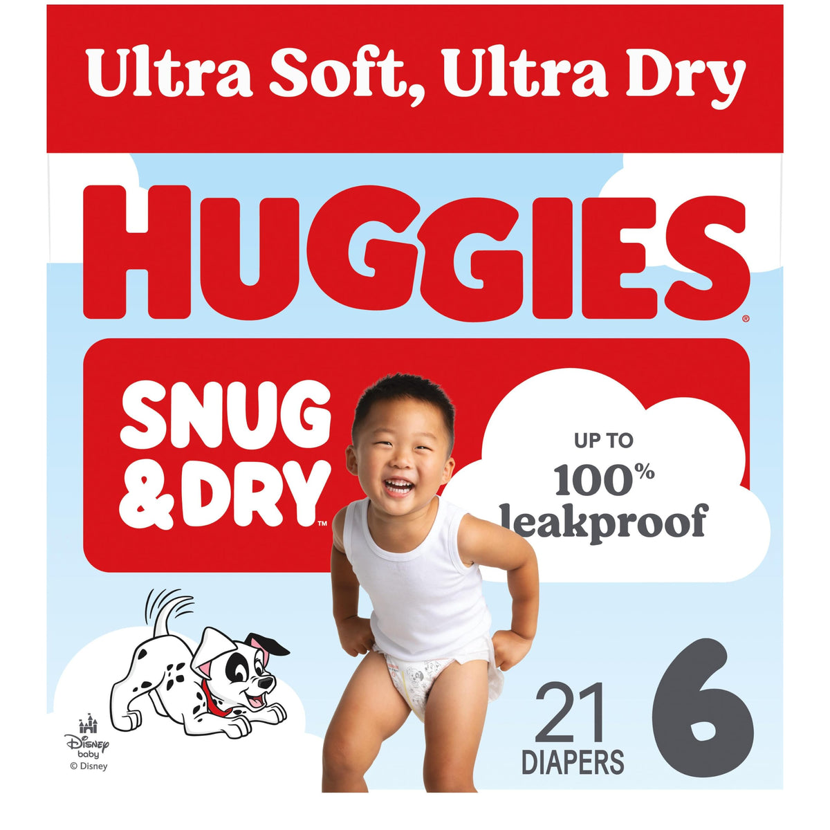 Huggies Snug & Dry Diapers Size 1, 44 Count