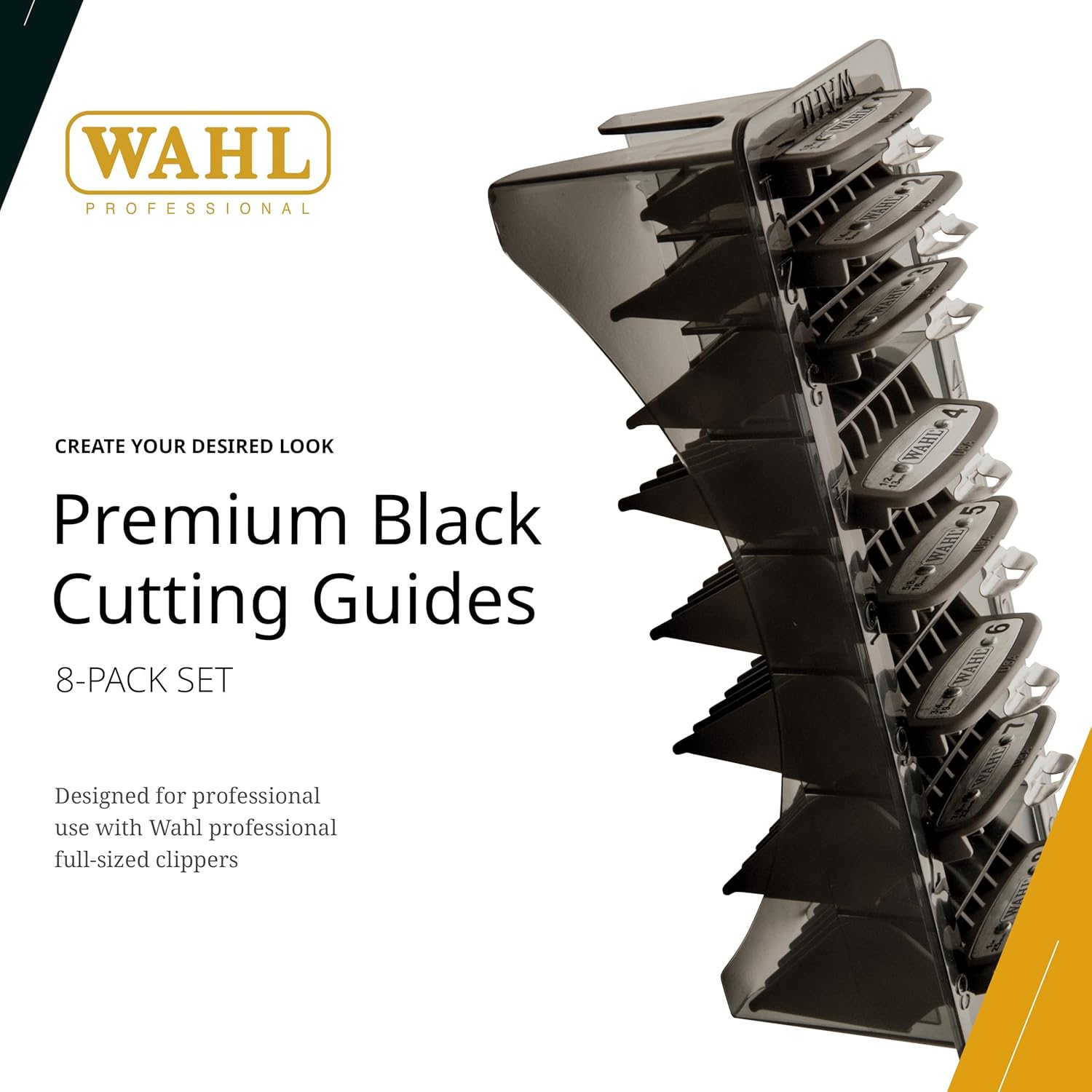 Wahl Professional Premium Cutting Guides #1-8
