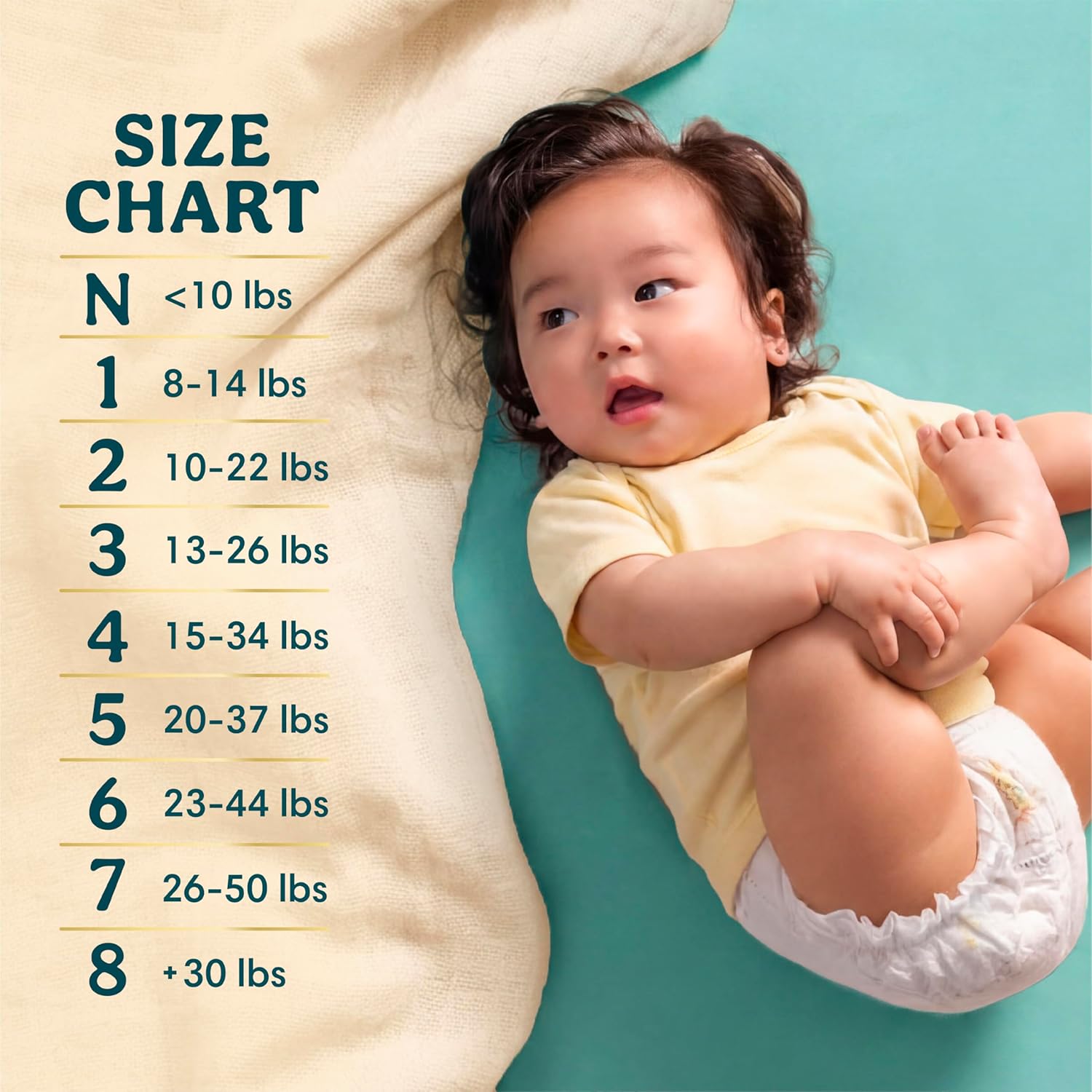 Pampers Swaddlers Newborn Diapers, Size Newborn (10 lbs), 84 Count, Fragrance Free, Hypoallergenic, Absorbent, Pediatrician Recommended, Skin Safe