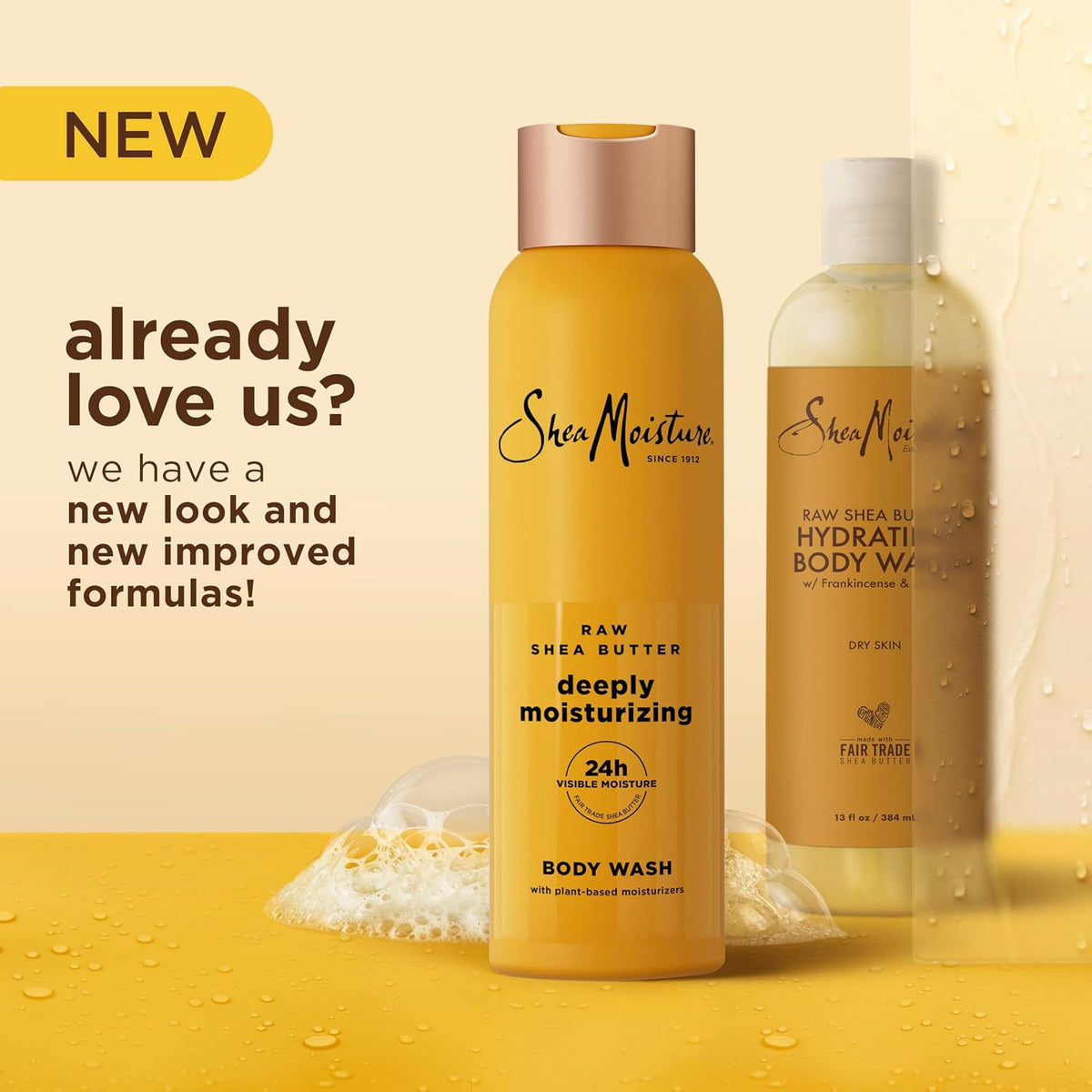 SheaMoisture African Black Soap Body Wash Calm and clearing body wash 18 Oz