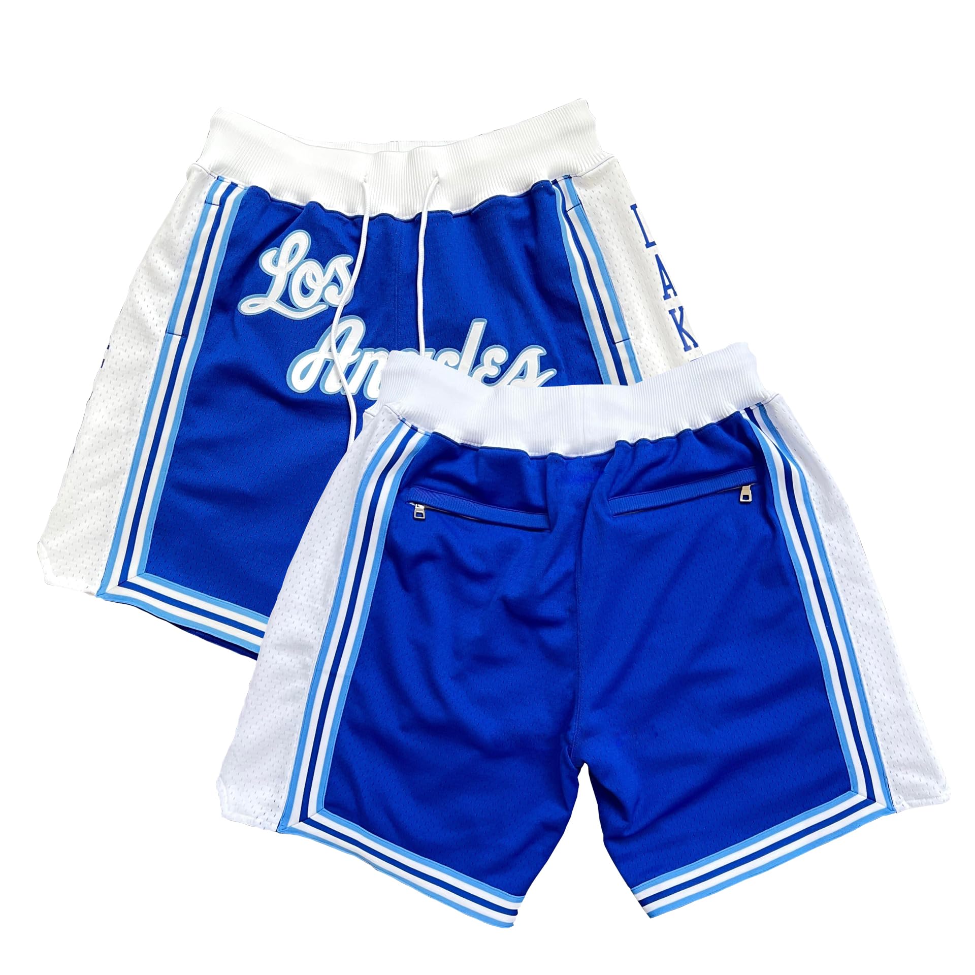 Mesh Basketball Shorts Drawstring Retro Casual Fashion Short with Pockets for Men Women