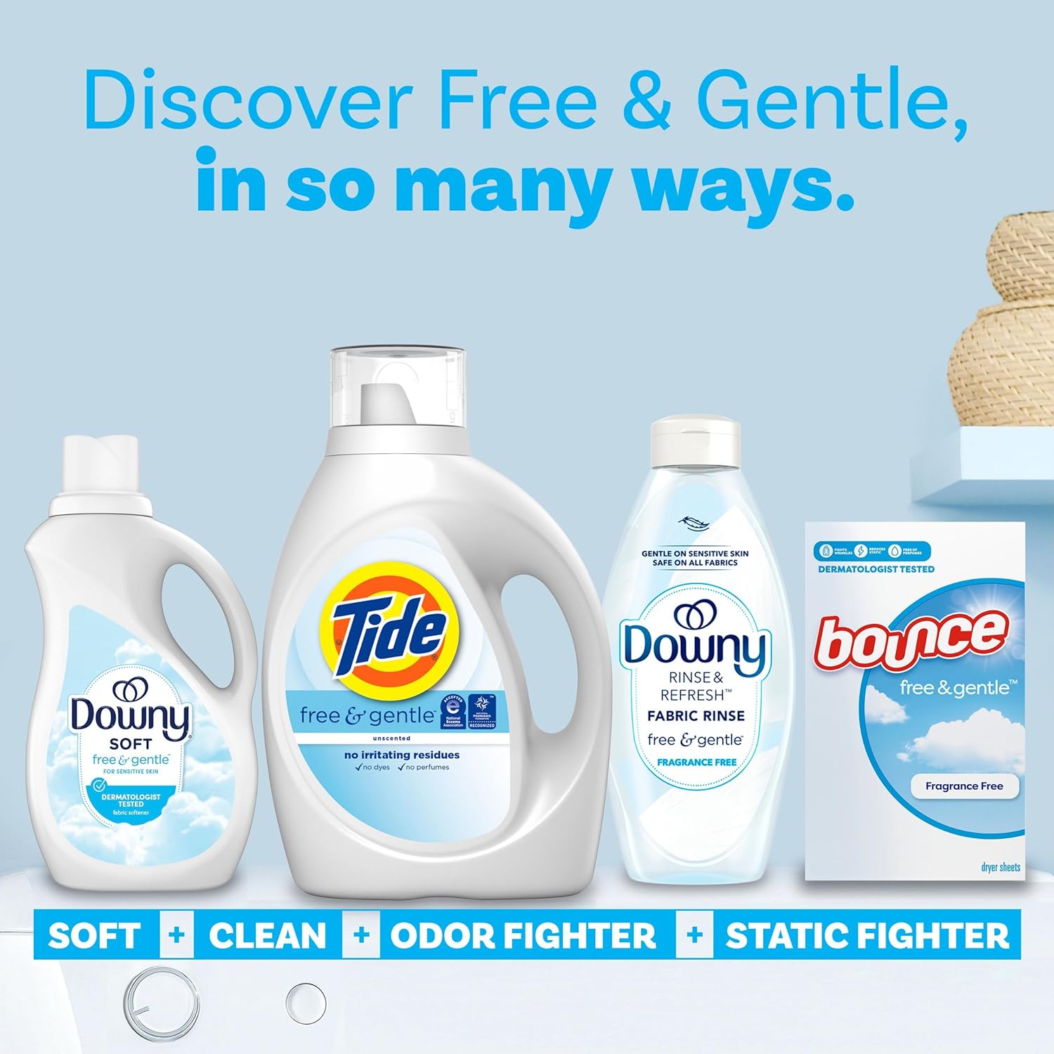 Tide Free & Gentle Laundry Detergent