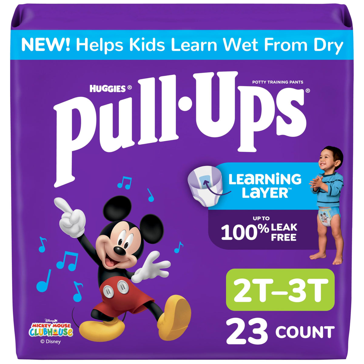 Pull-Ups Boys' Potty Training Pants, Size 3T-4T, 112 Count