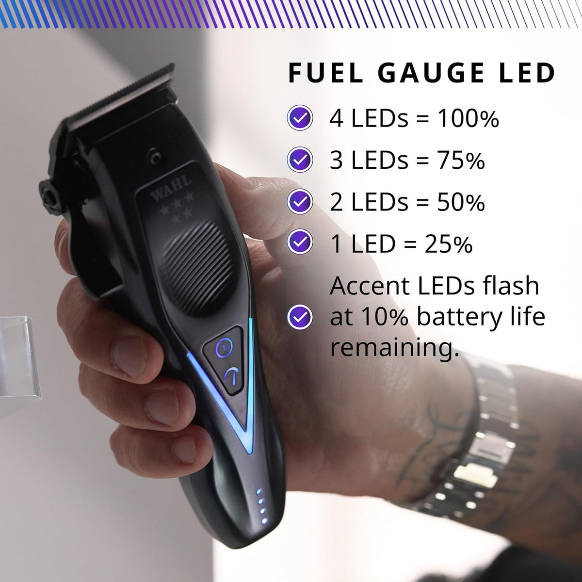 Wahl Professional Vapor Switch Cordless Hair Clippers