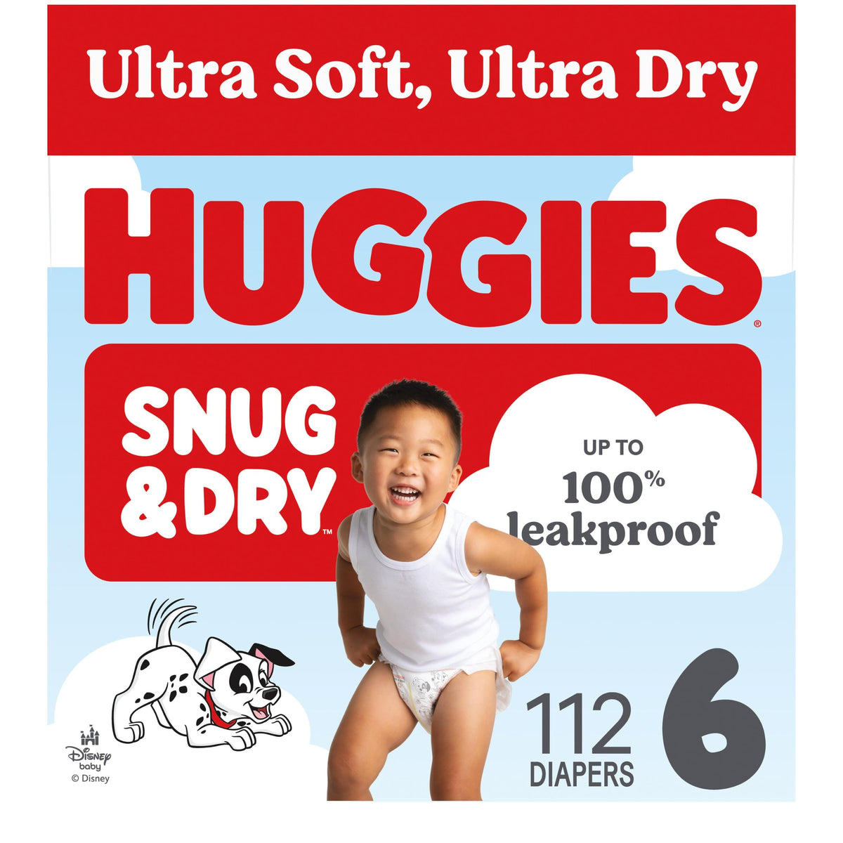 Huggies Snug & Dry Diapers Size 1, 44 Count