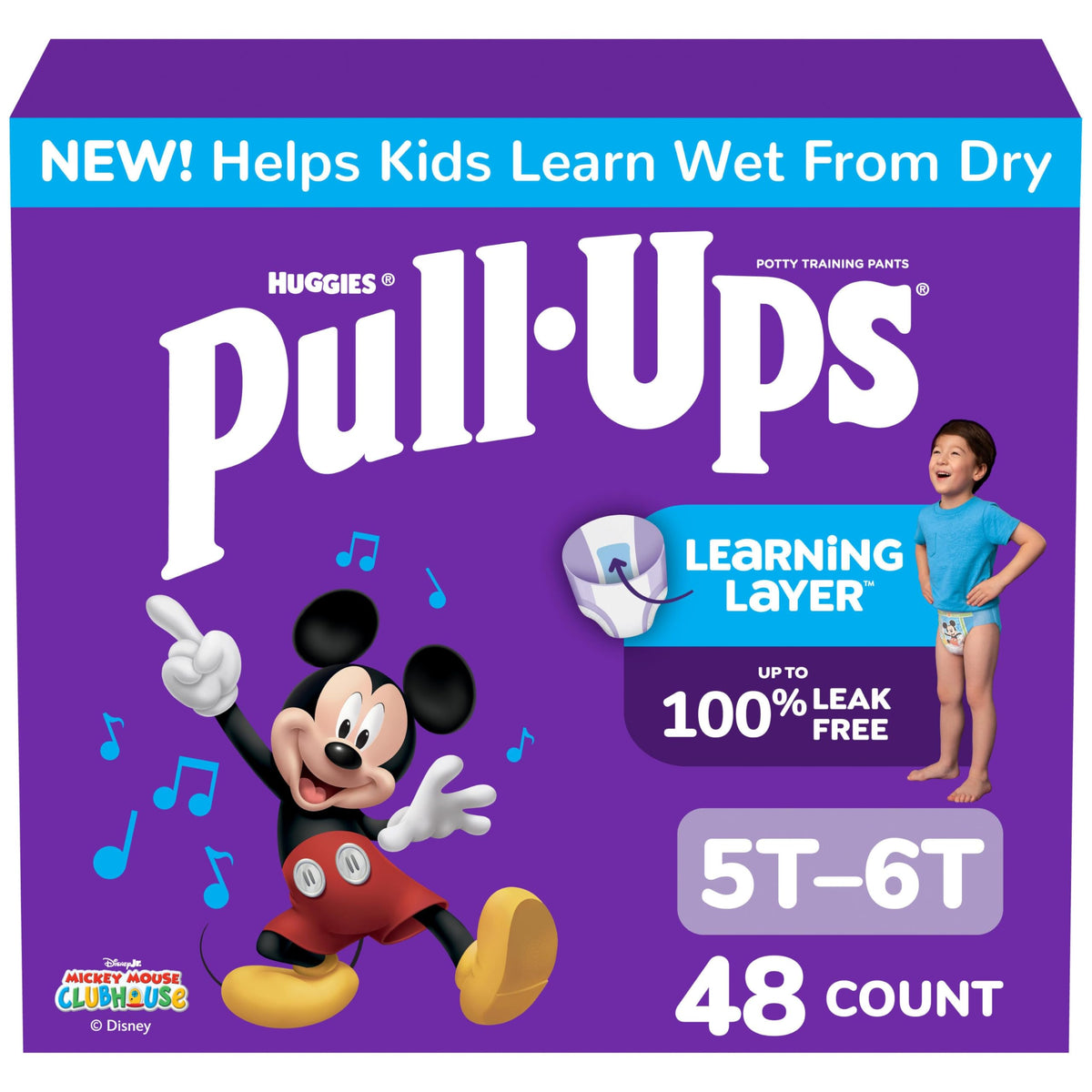 Pull-Ups Boys' Potty Training Pants, Size 3T-4T, 112 Count