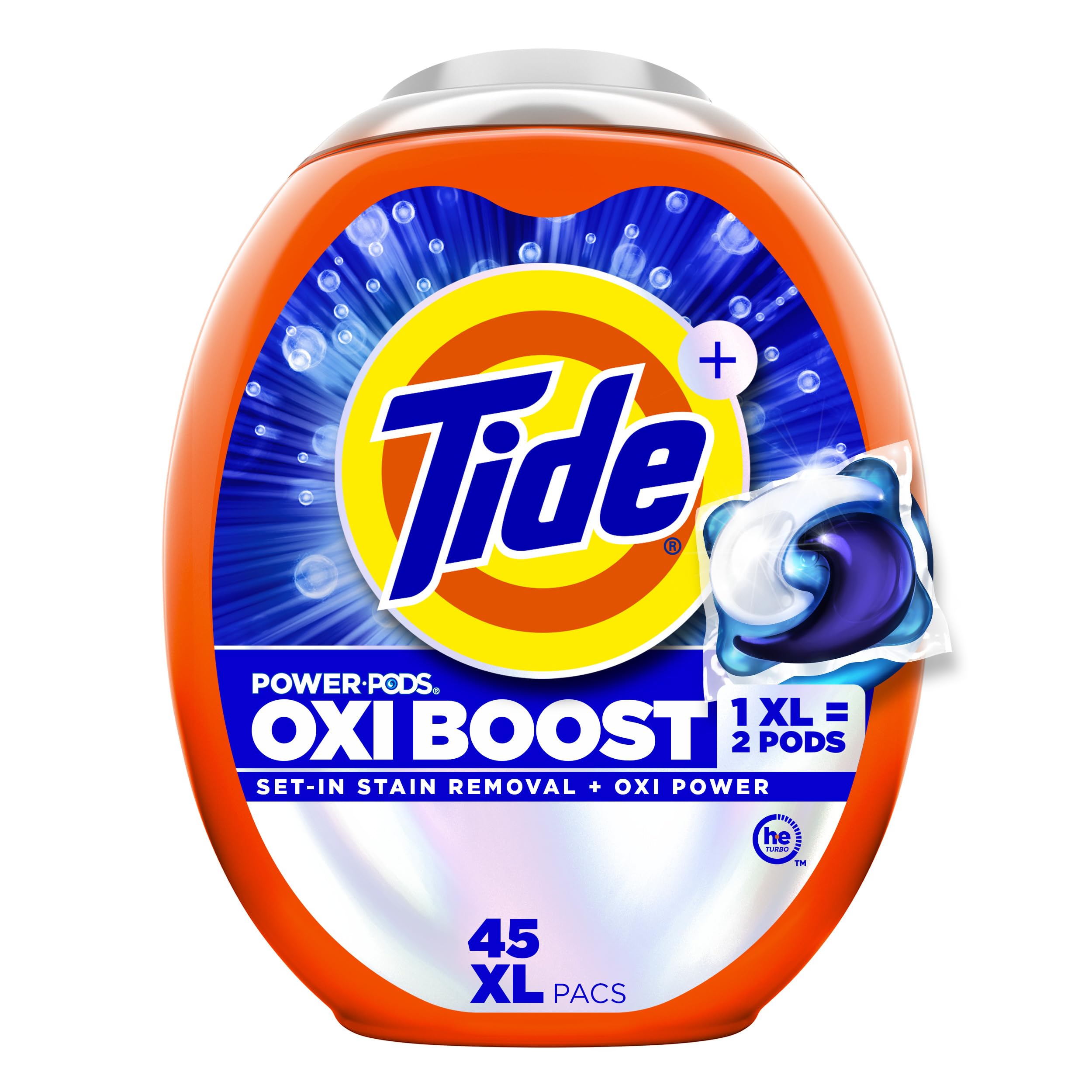 Tide Oxi Boost Power PODS – 45ct