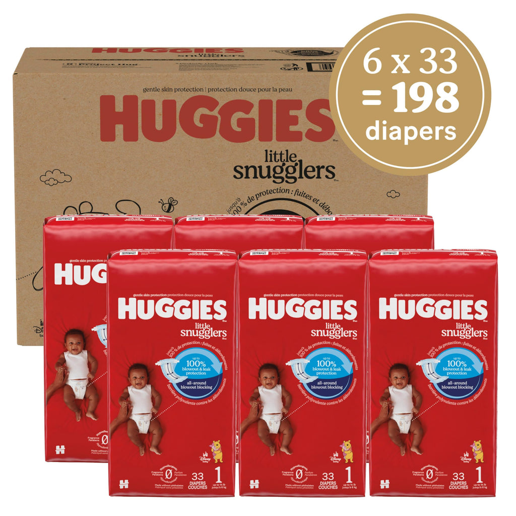 Huggies Little Snugglers Diapers – Size 1