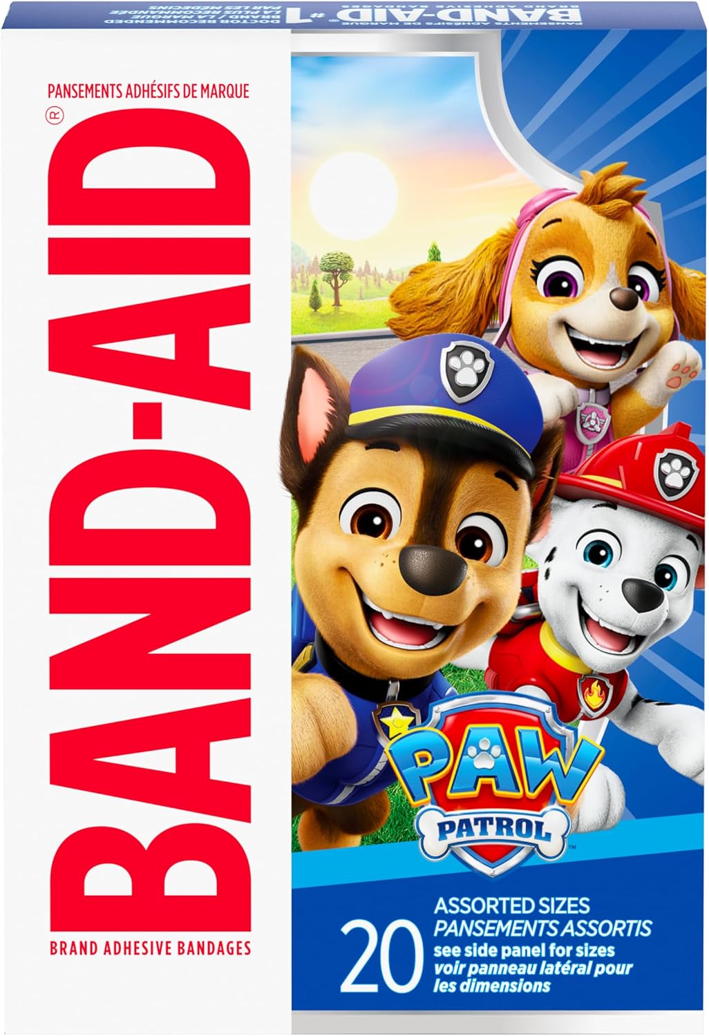 BAND-AID Brand Flexible Fabric Adhesive Bandages, Assorted Sizes, 100 Count