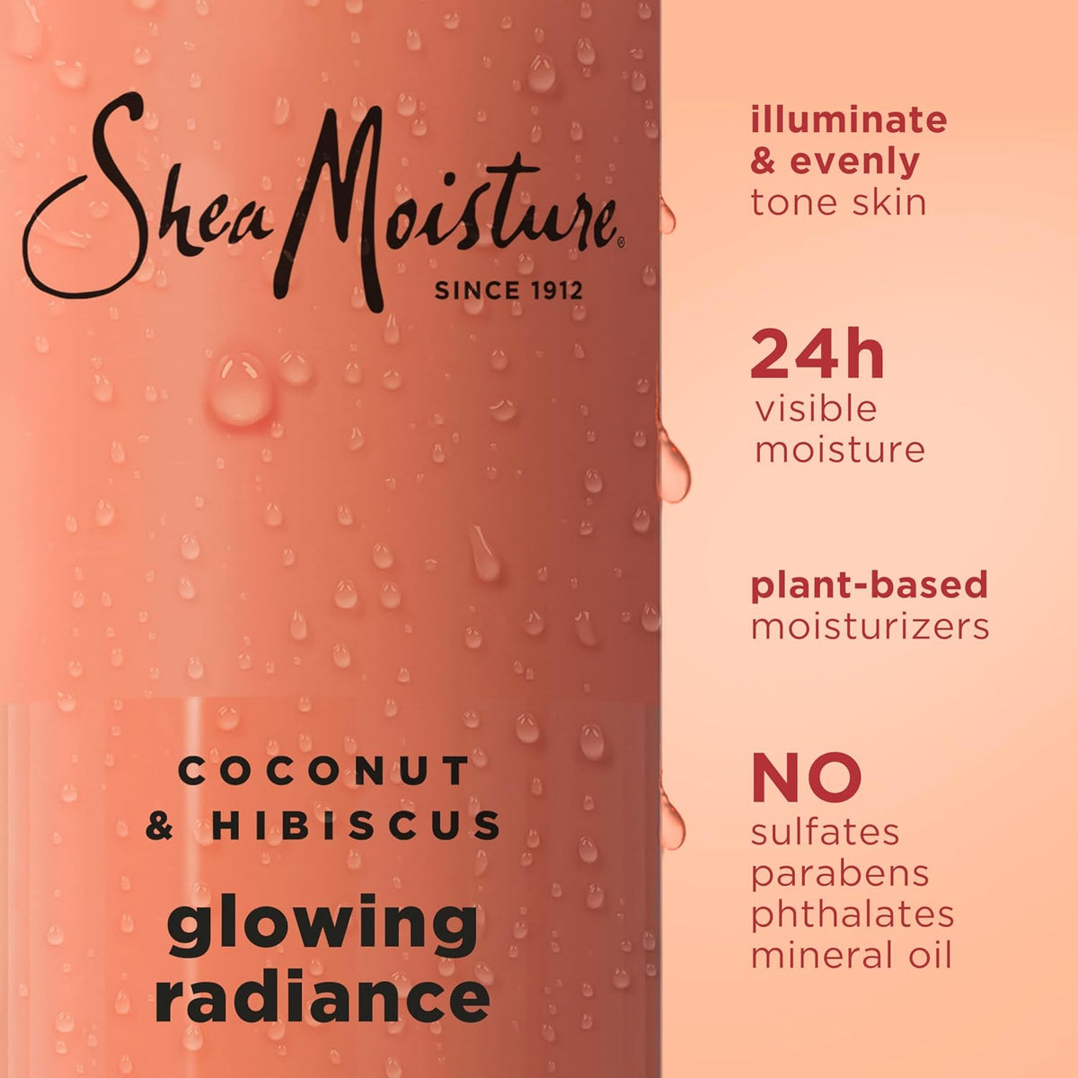 SheaMoisture African Black Soap Body Wash Calm and clearing body wash 18 Oz