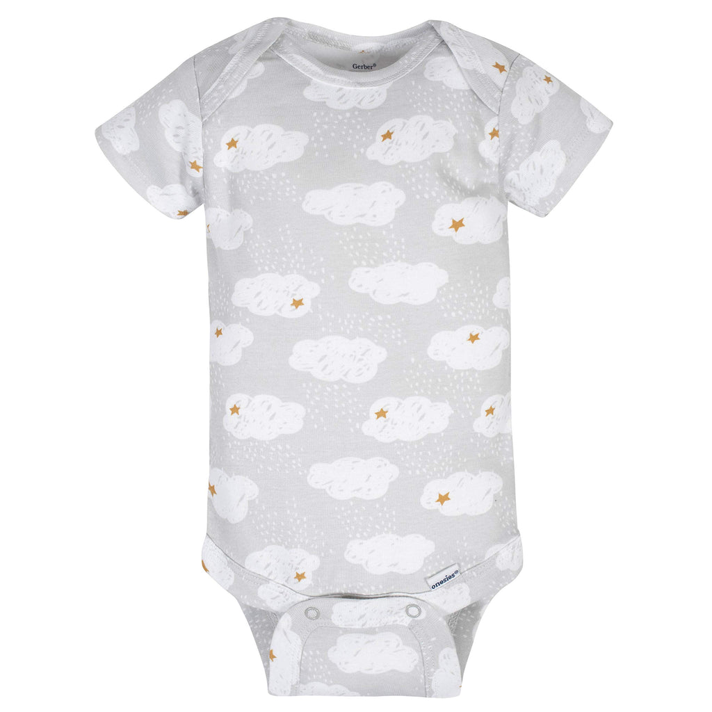 Gerber Baby Boys & Girls 8-Pack Short Sleeve Onesies Bodysuits