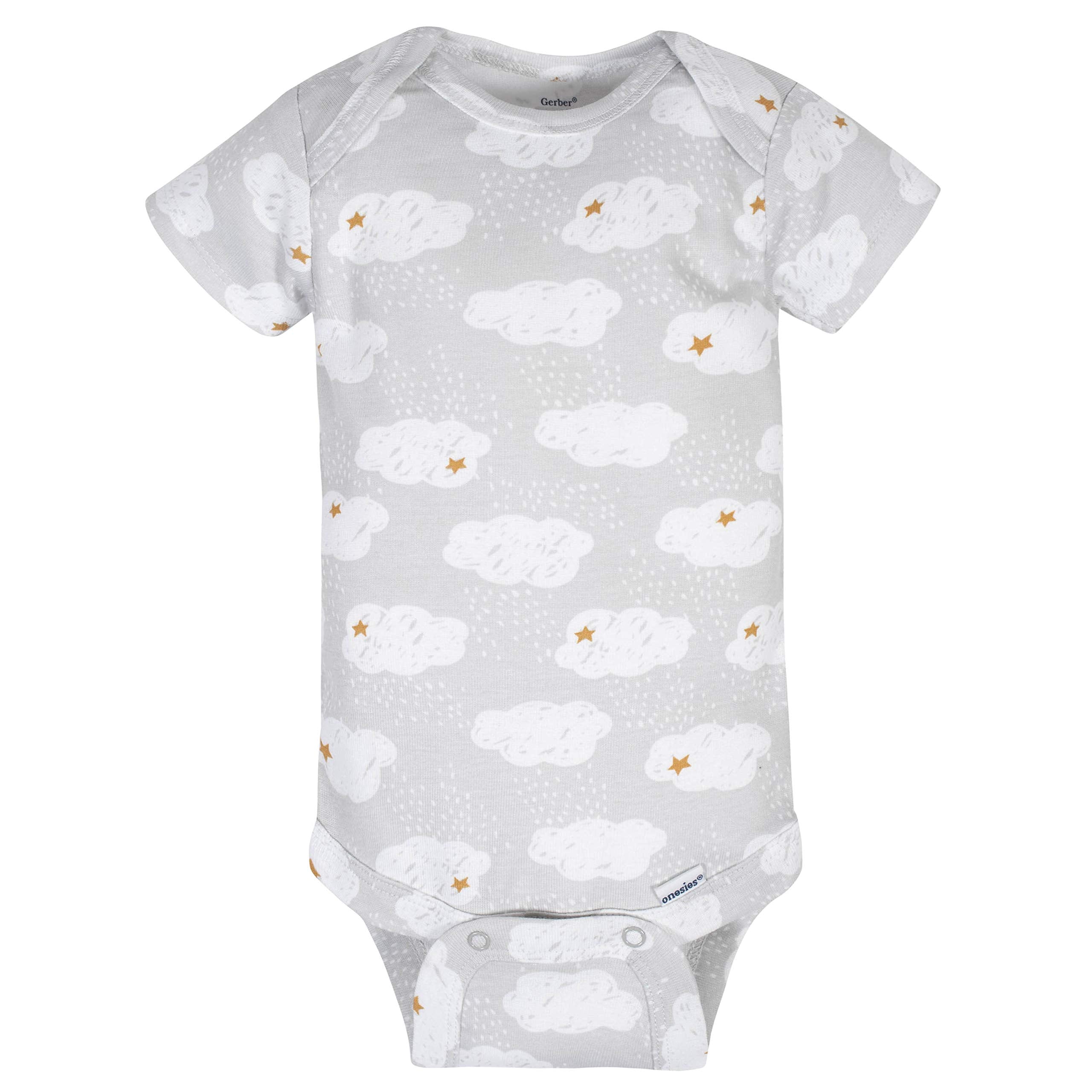Gerber Baby Boys & Girls 8-Pack Short Sleeve Onesies Bodysuits