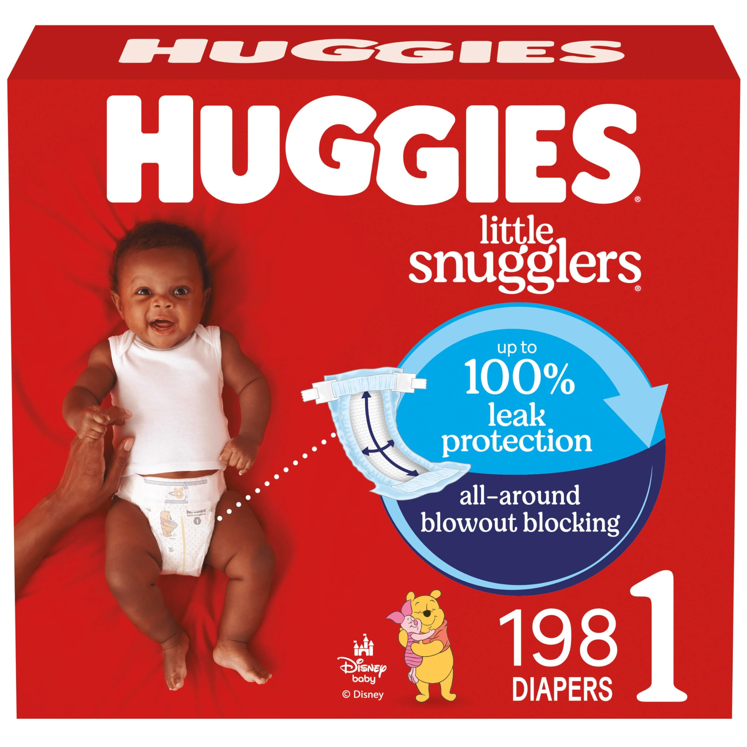 Huggies Little Snugglers Diapers – Size 1