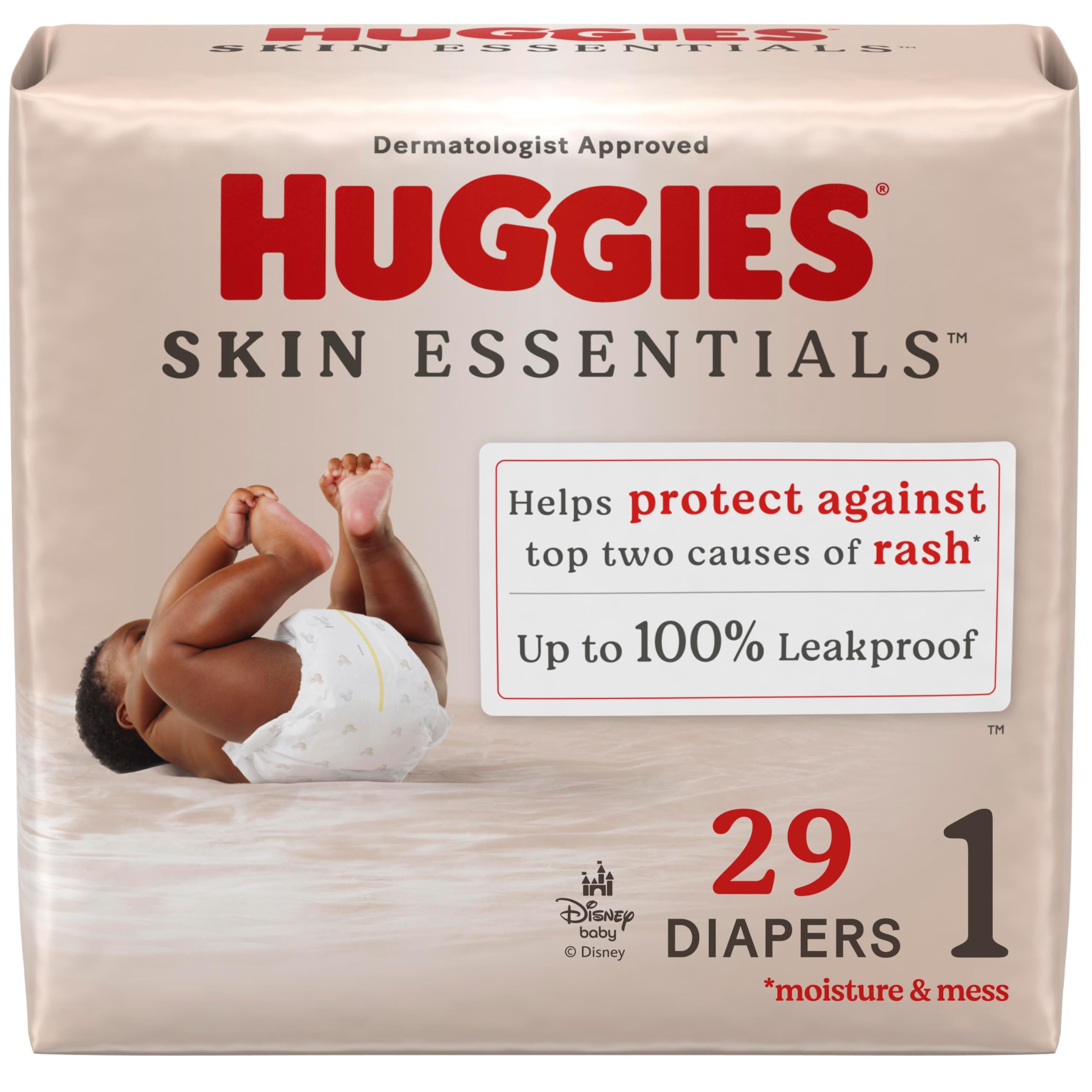Huggies Skin Essentials Diapers – Size 1