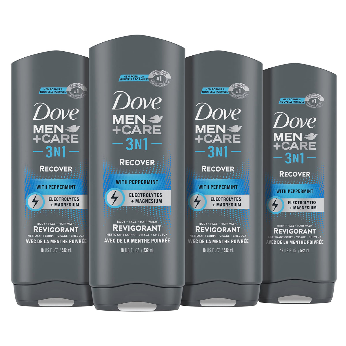 DOVE MEN Moisturizing Body Wash for Men, Eucalyptus + Cedar Oil, 26oz