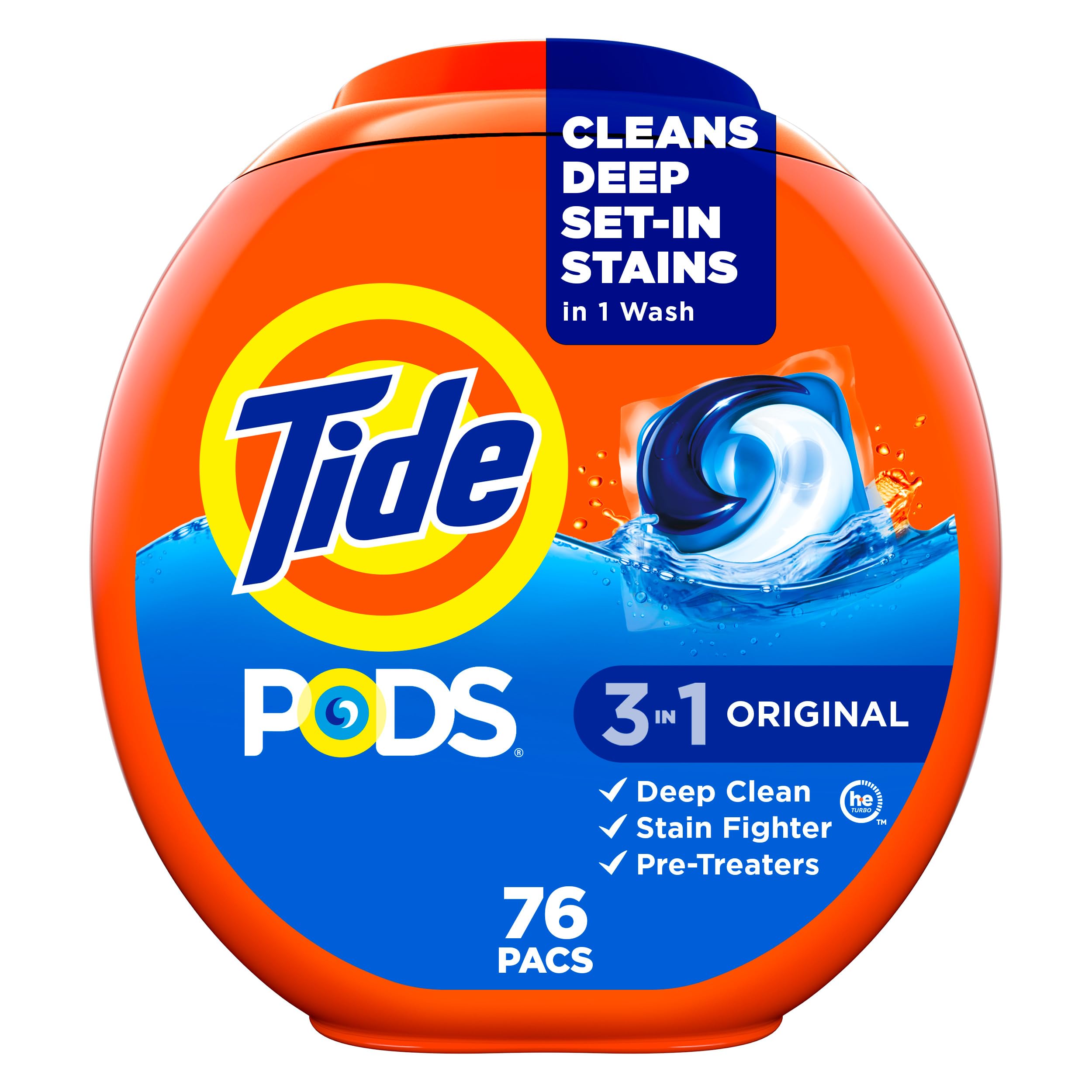 Tide PODS 3-in-1 Laundry Detergent