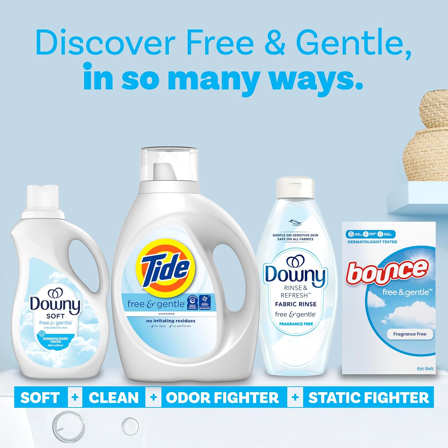 Tide Free & Gentle Laundry Detergent