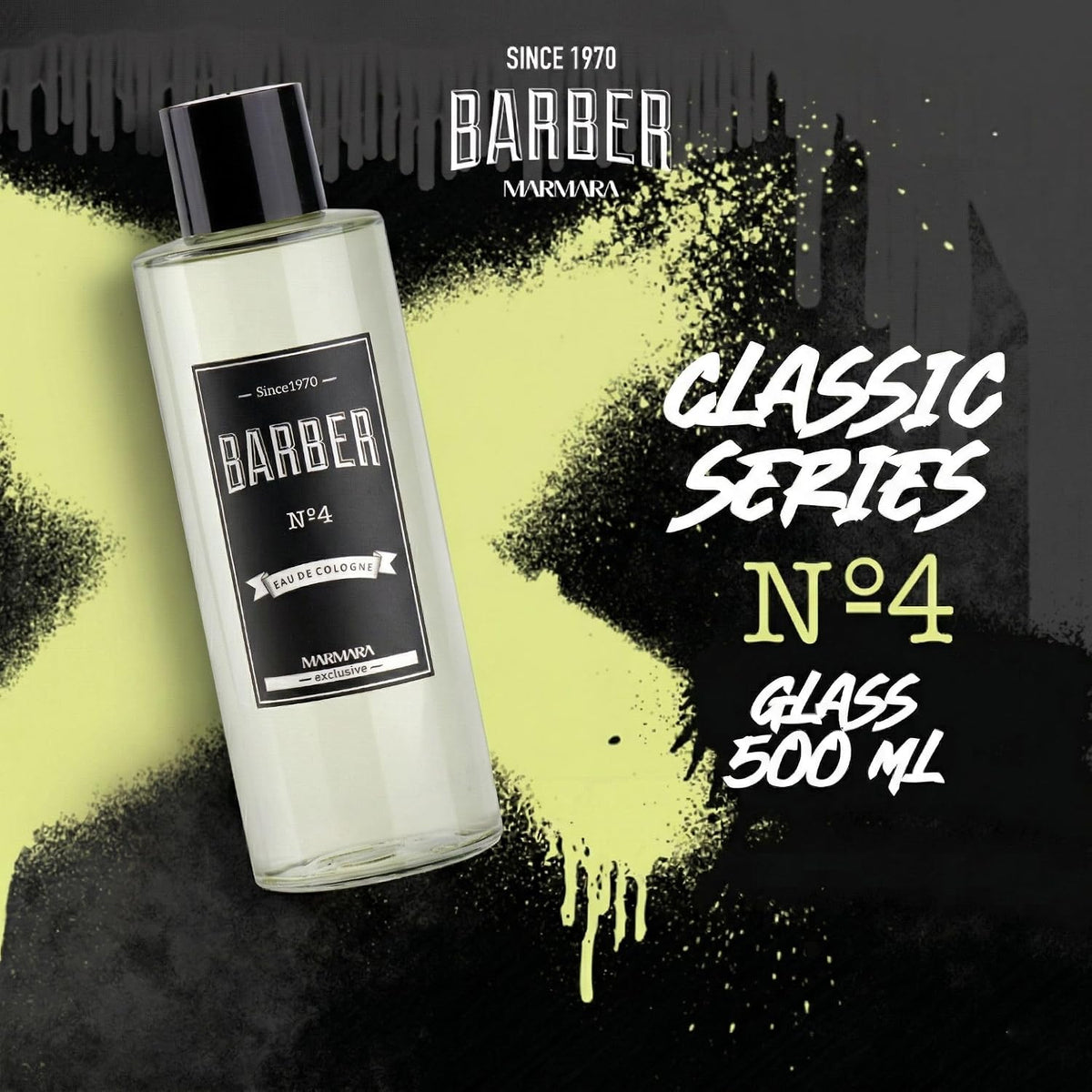 barber marmara No.4 Turkish Aftershave White Musk Sandalwood 16.91 fl oz