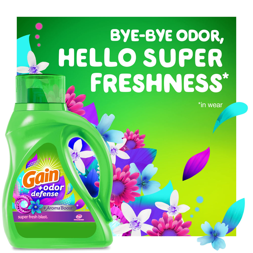 Gain Odor Defense Laundry Detergent