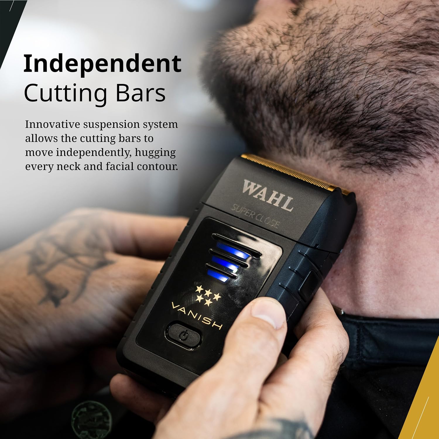 Wahl Professional 5 Star Vanish Cordless Foil Shaver, Model 08173-700