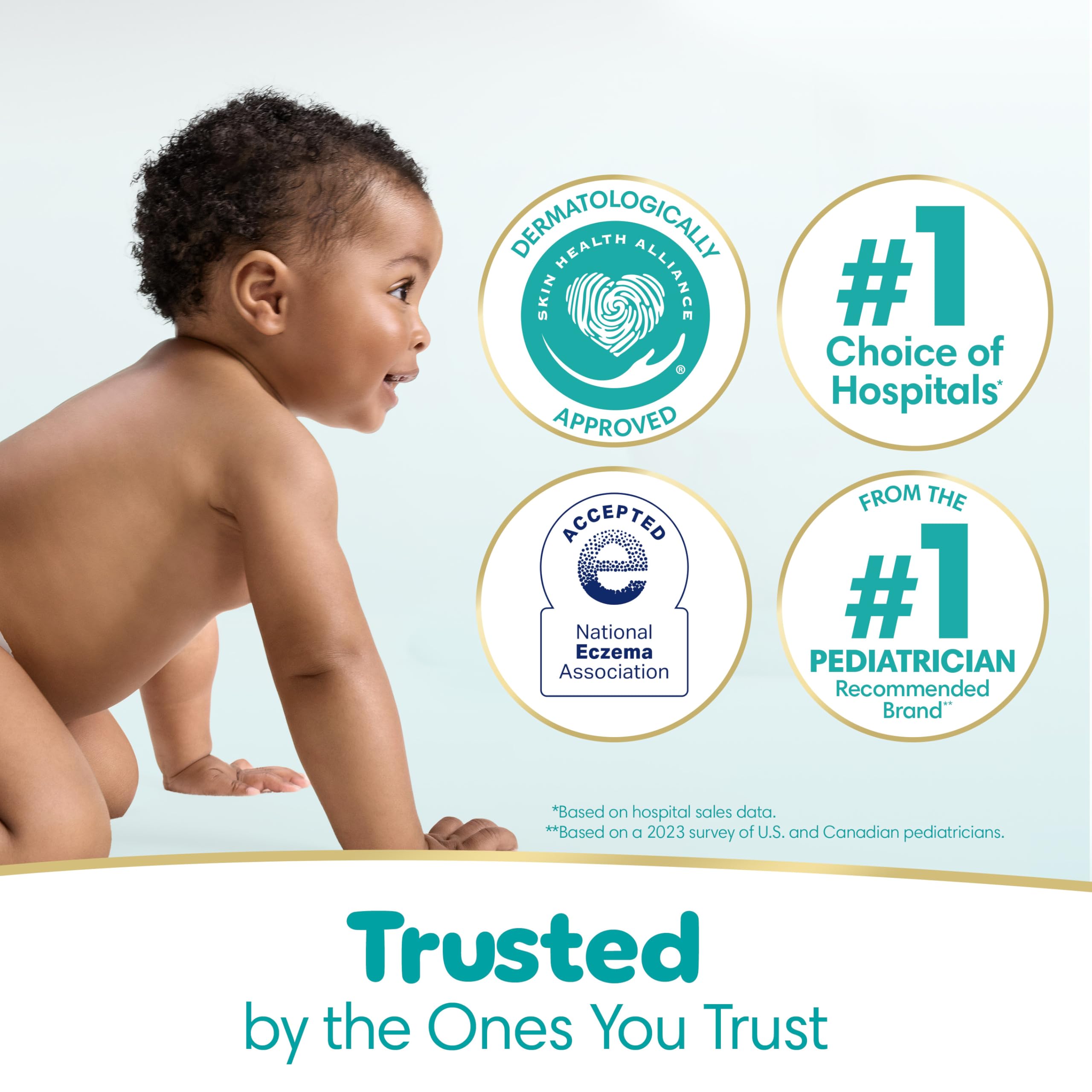 Pampers Sensitive Baby Wipes, Clinically Proven, Fragrance Free, Unscented, Water Based, Hypoallergenic, Multi-Use, Hand Wipes 1008 Wipes Total (18X Flip-Top Packs) [Packaging May Vary]